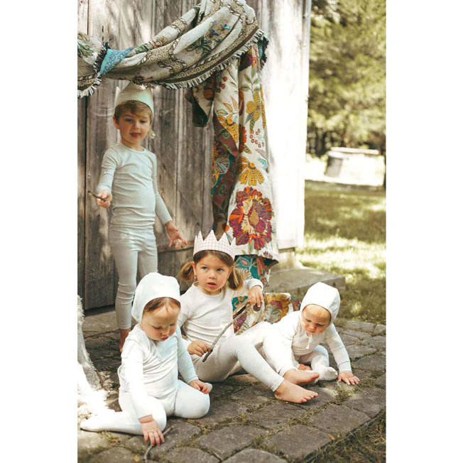 Ladida Layette Rose Demask Romper - Image 4