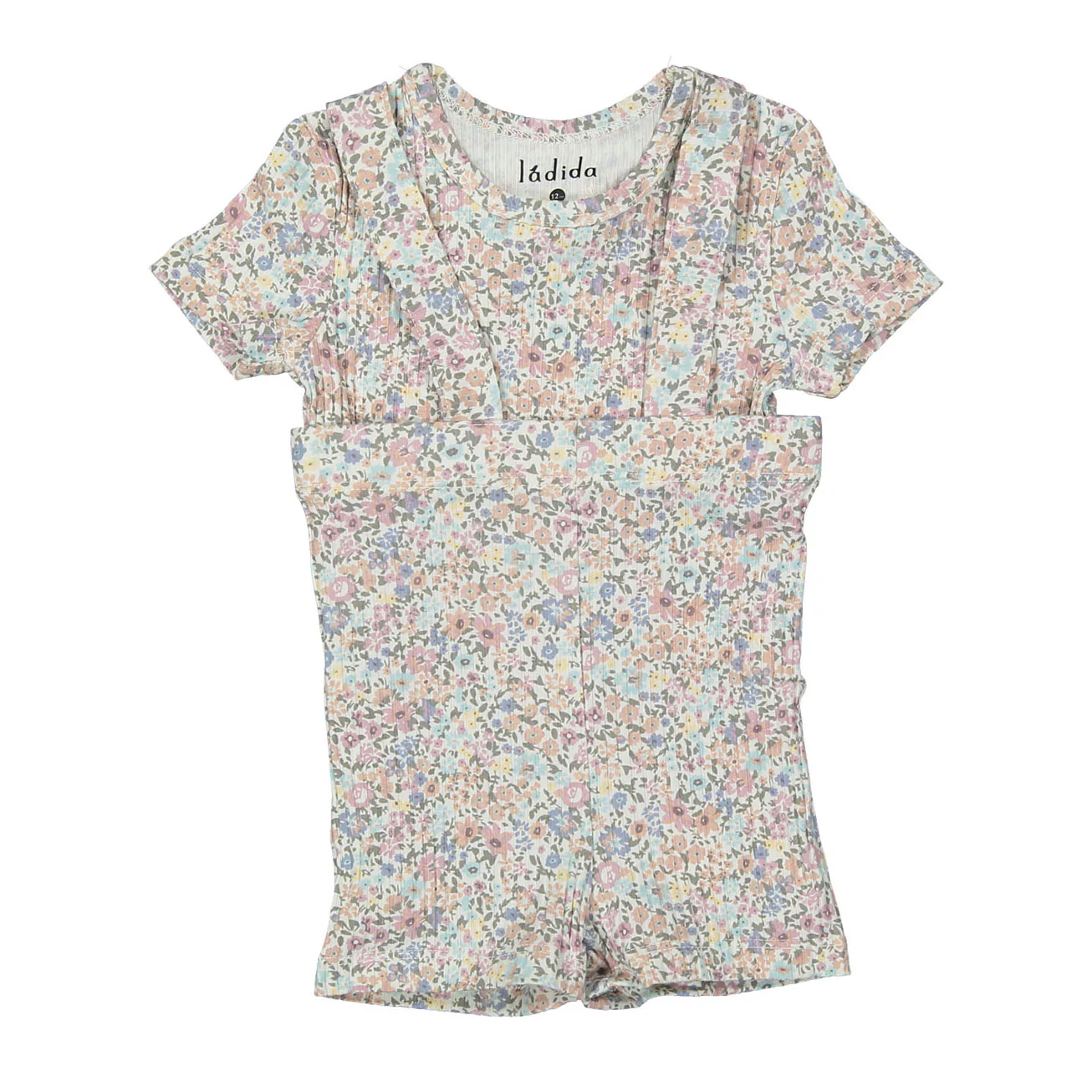 Ladida Layette Secret Garden Suspender Set
