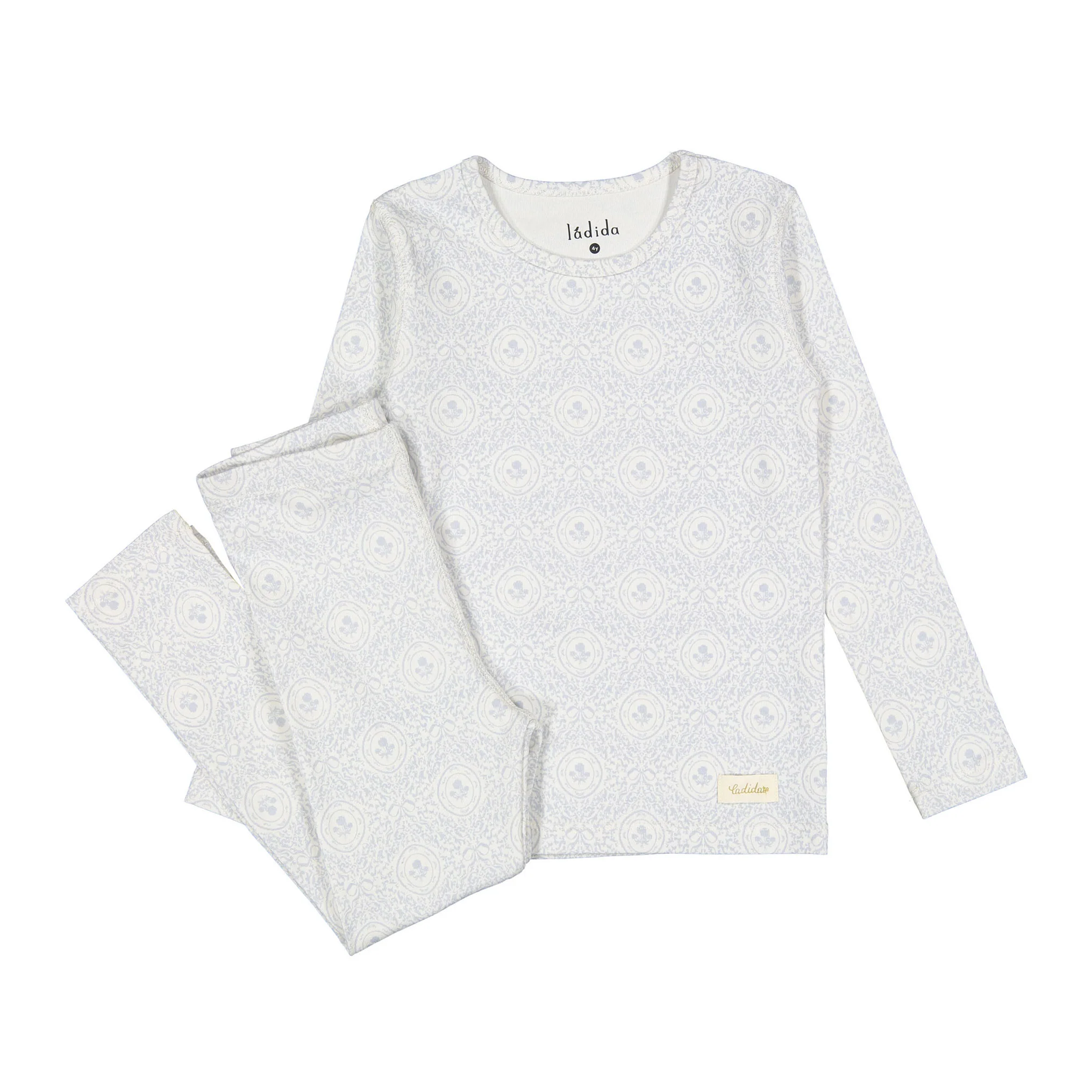 Ladida Layette Sky Demask Pajama Set