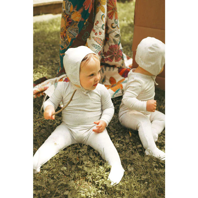 Ladida Layette Sky Demask Romper + Bonnet - Image 2