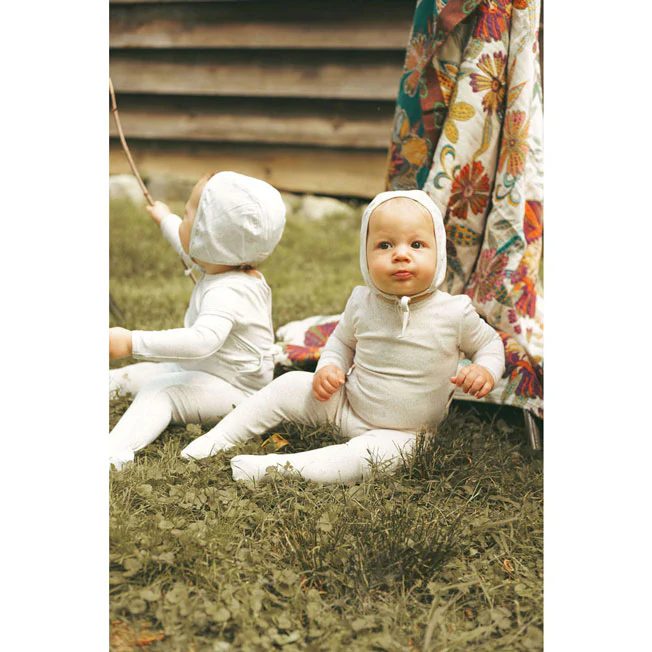 Ladida Layette Sky Demask Romper + Bonnet - Image 3