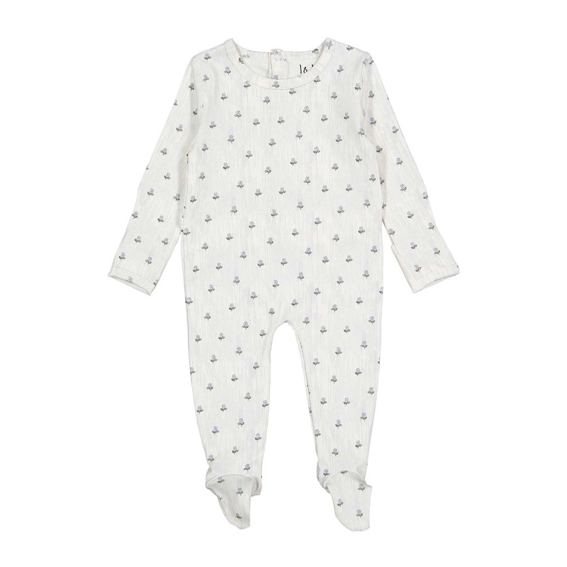 Ladida Layette Vintage Blue Romper