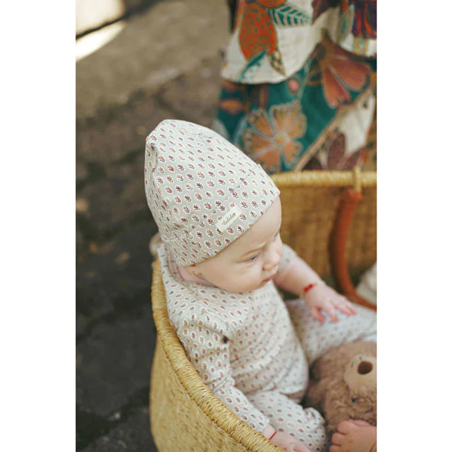 Ladida Layette Wheat Pattern Romper - Image 3