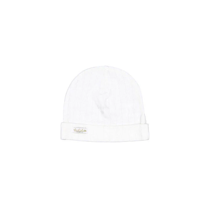 Ladida Layette White Pointelle Hat
