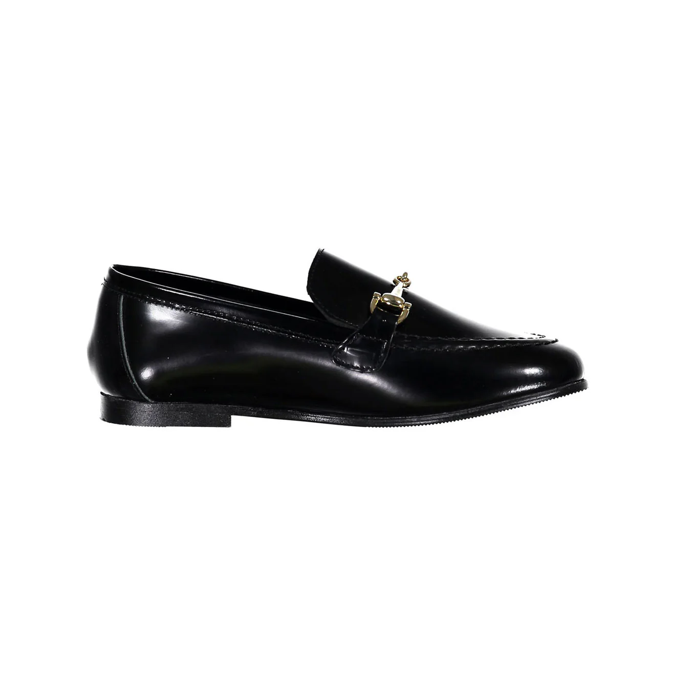 Ladida Shoes Black Chain Loafer - Image 3