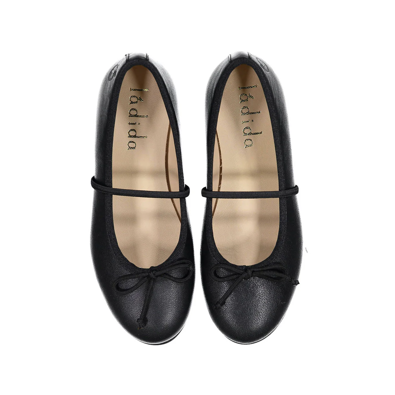 Ladida Shoes Black Leather Mary Janes