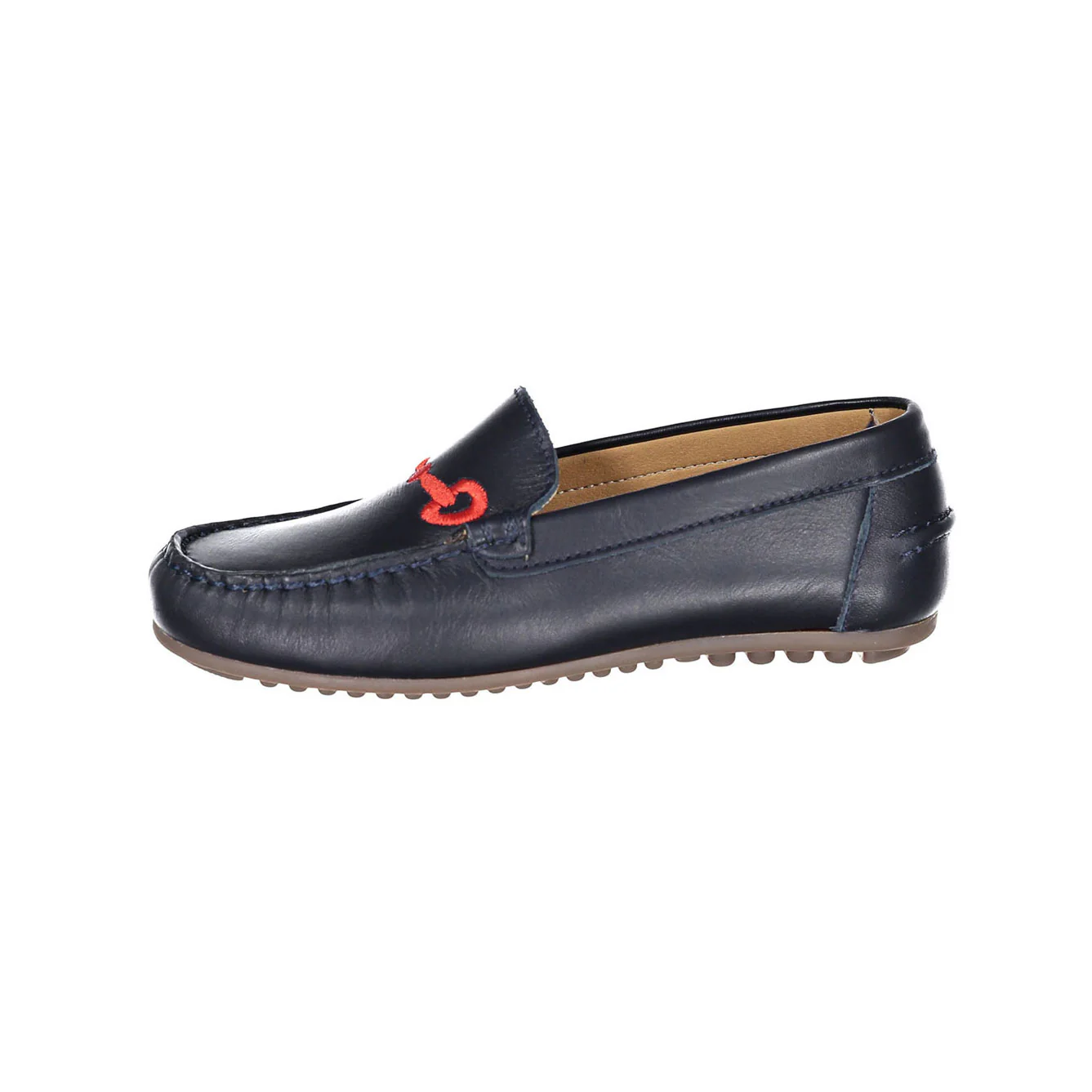 Ladida Shoes Blue Embroidered Buckle Loafer - Image 2