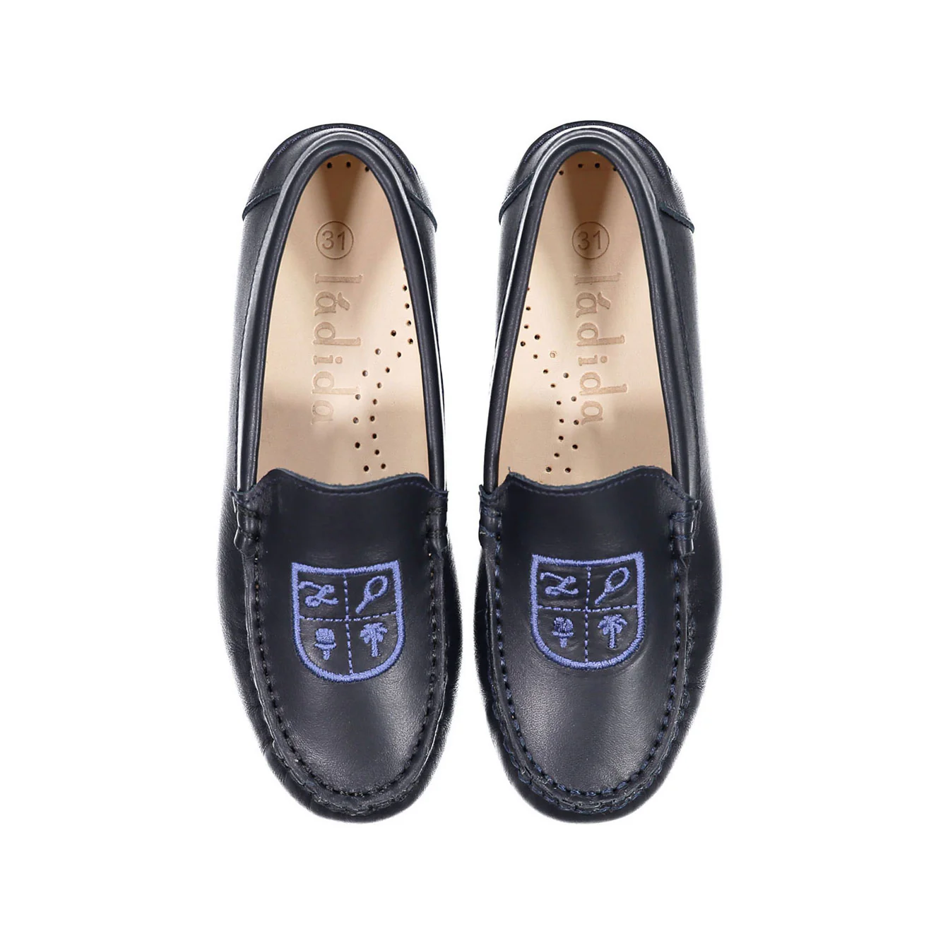 Ladida Shoes Blue Symbol Loafer