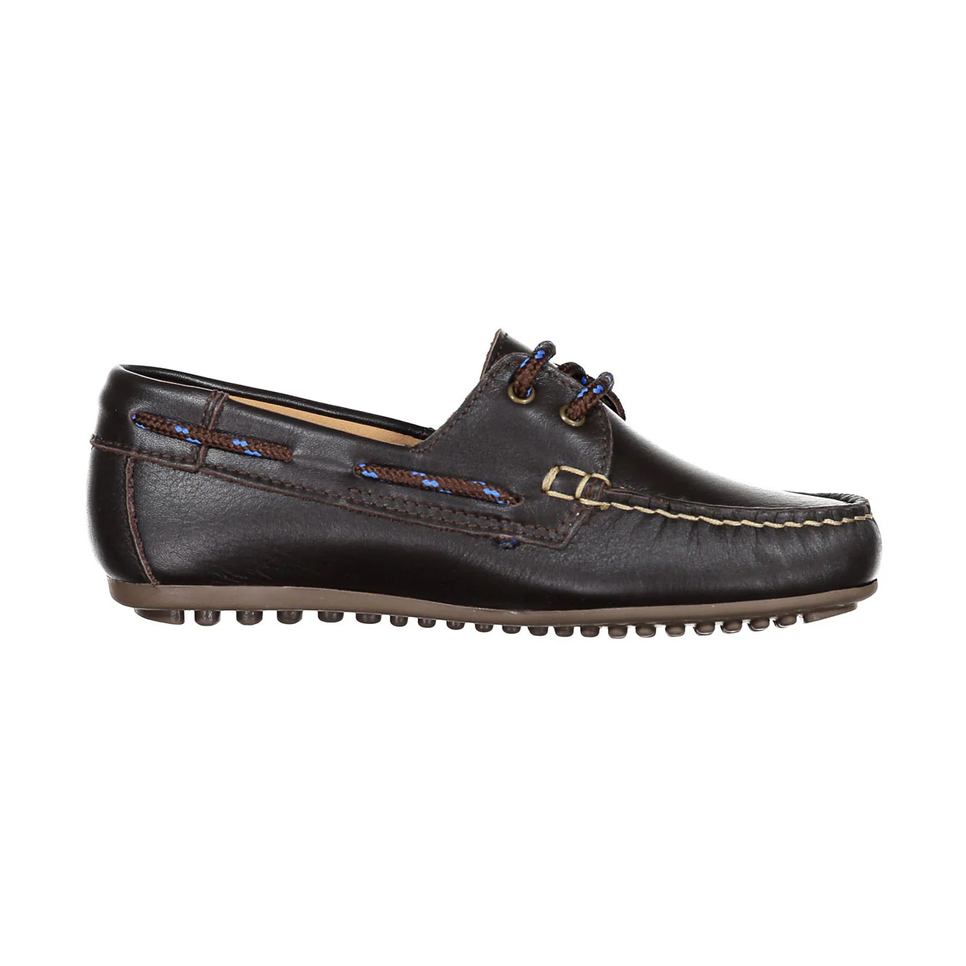 Ladida Shoes Dark Brown Boat Loafer - Image 3