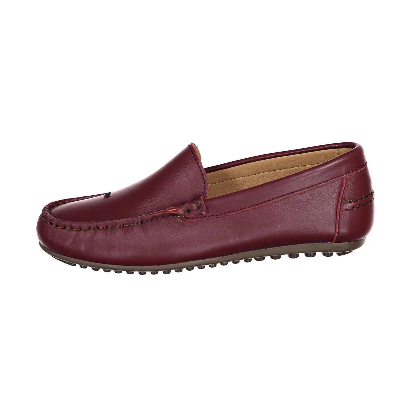 Ladida Shoes Dark Burgundy L Embroidered Loafer - Image 2