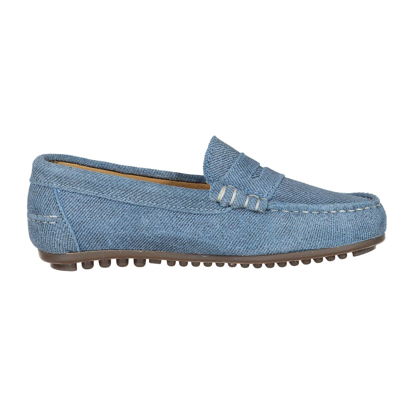 Ladida Shoes Denim Suede Loafers - Image 3