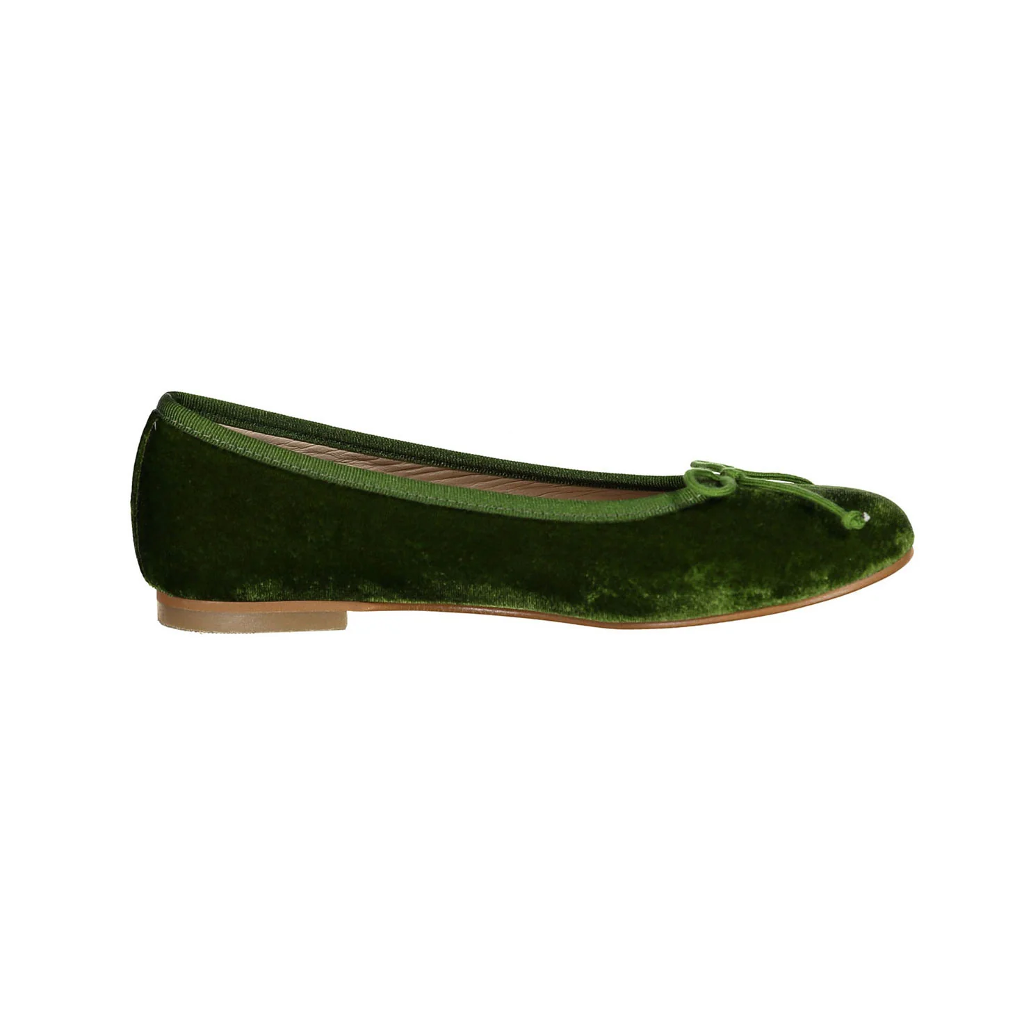 Ladida Shoes Green Velvet Ballet Flat - Image 3