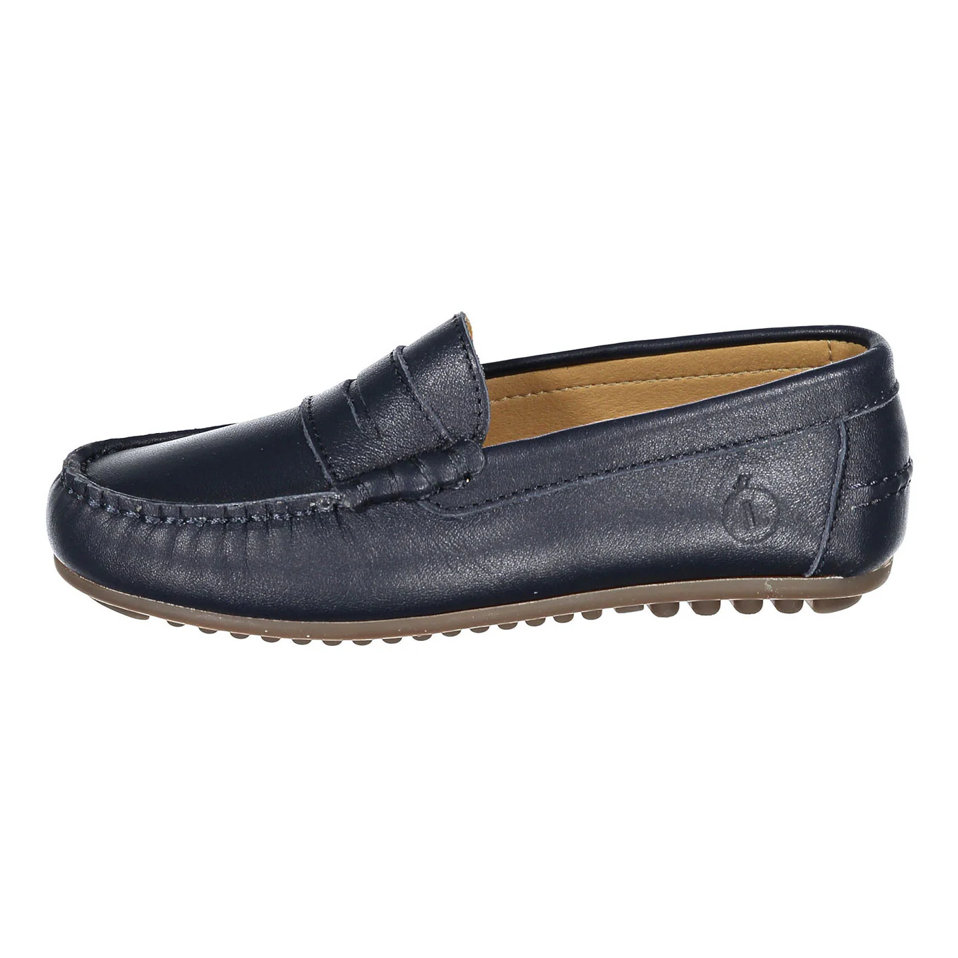 Ladida Shoes Navy Leather Loafers - Image 2