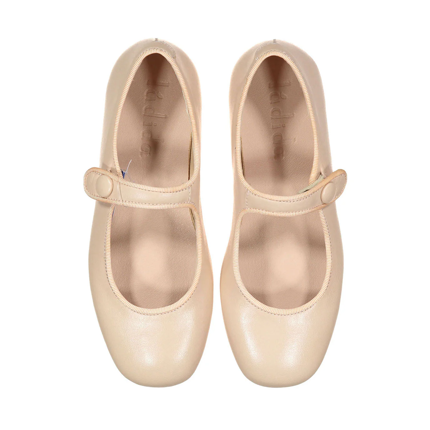 Ladida Shoes Nude Mary Jane