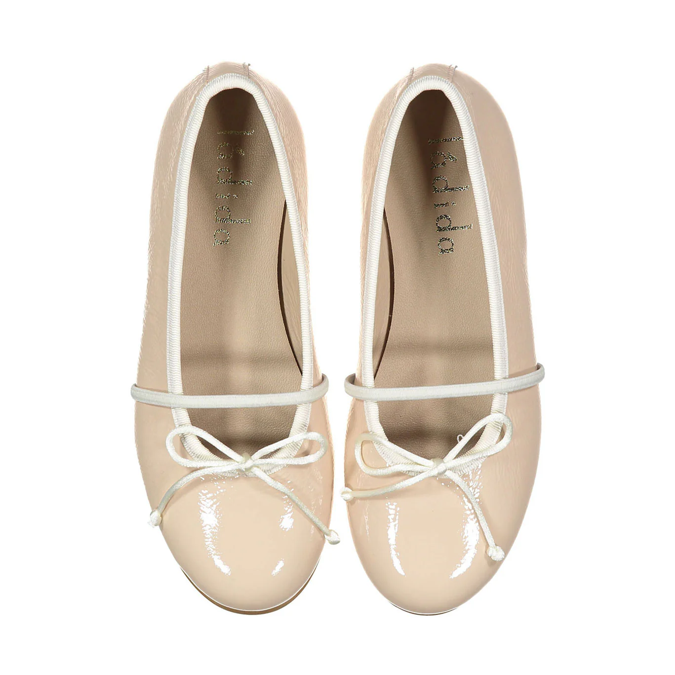 Ladida Shoes Nude Strap Ballet Flat