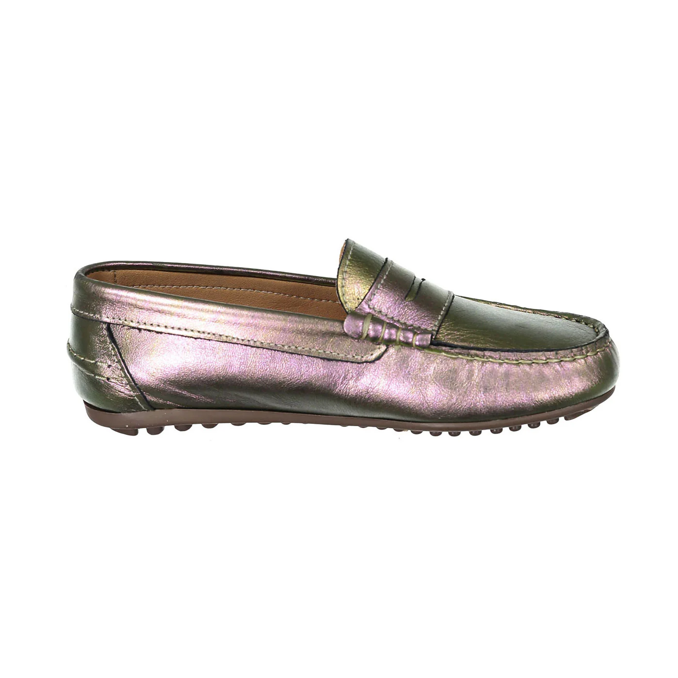 Ladida Shoes Rose Metallic Penny Loafer - Image 3