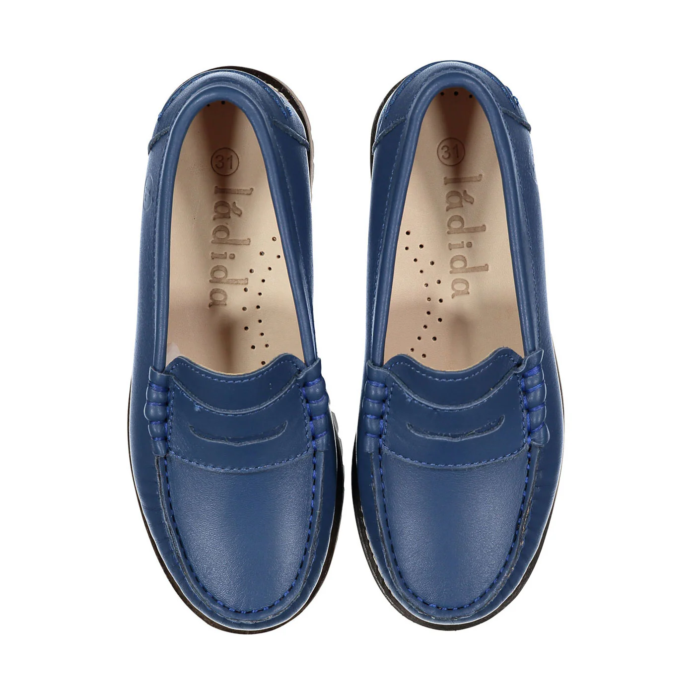 Ladida Shoes Royal Blue Chunky Loafer