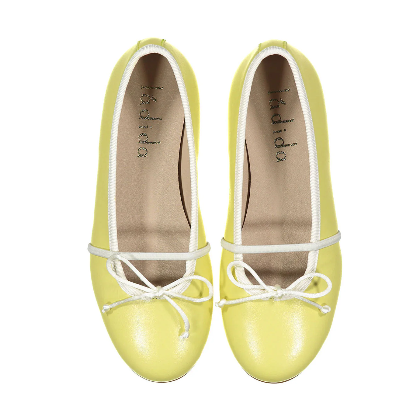 Ladida Shoes Yellow Strap Ballet Flat