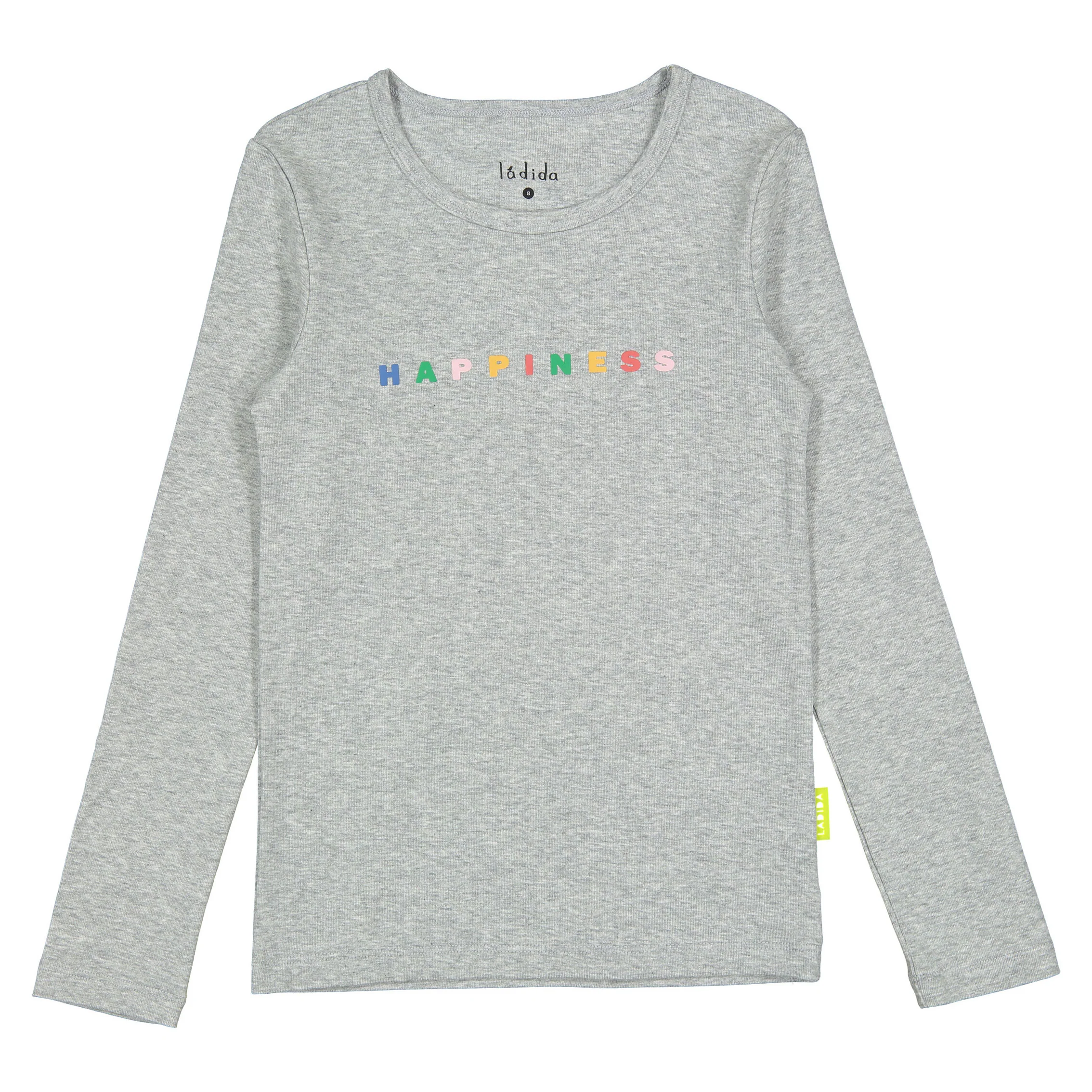 Ladida WKND Heather Grey Happiness Tee