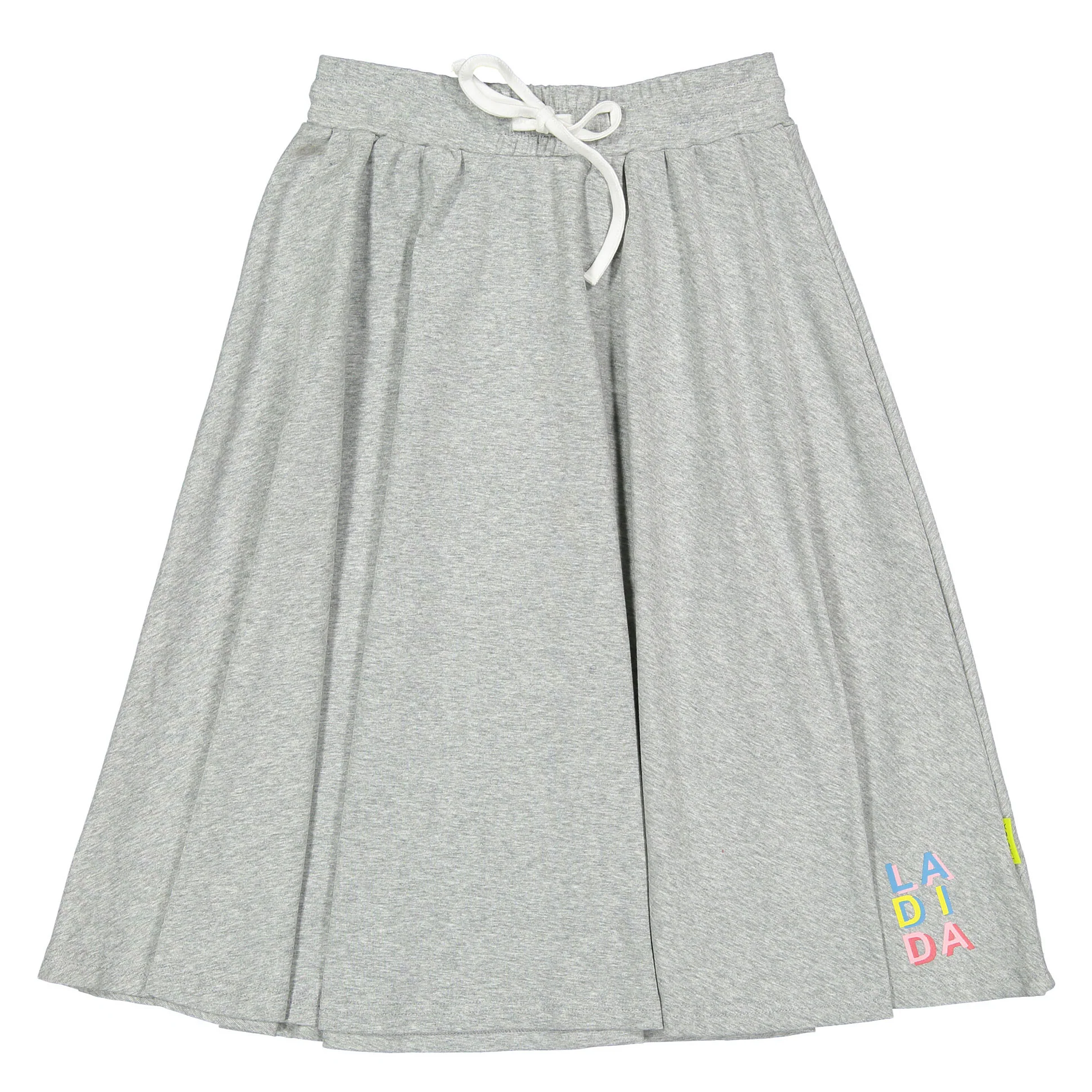 Ladida WKND Heather Grey Logo Skirt