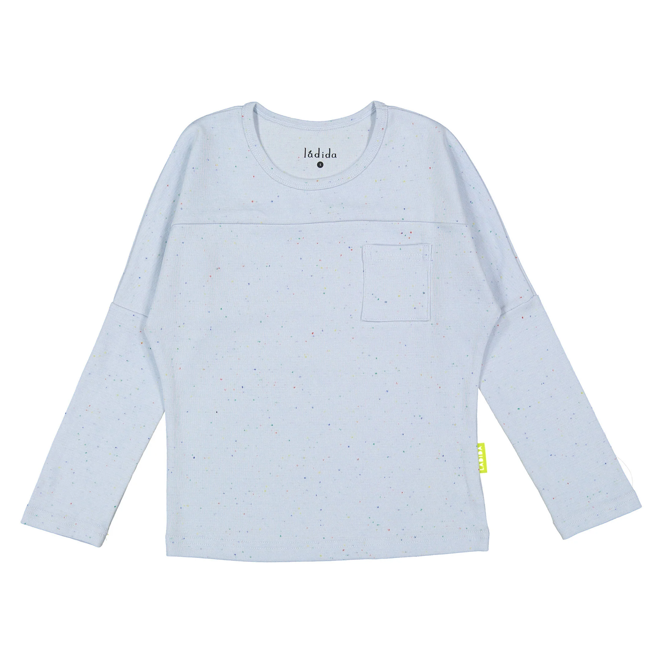 Ladida WKND Light Blue Speckled Tee