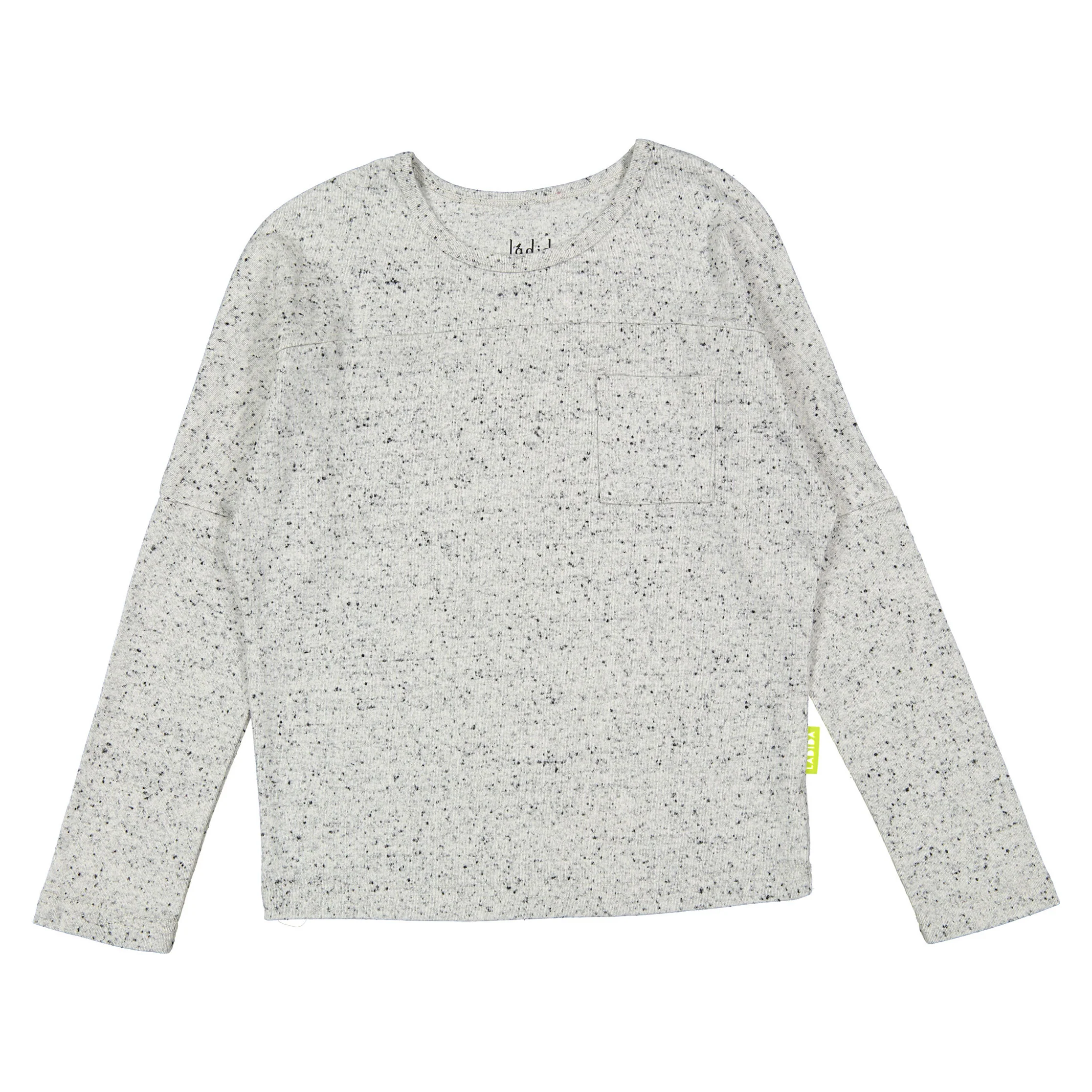 Ladida WKND Light Grey Speckled Tee