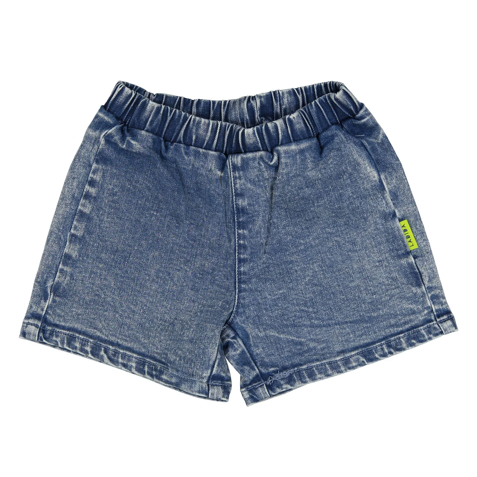Ladida WKND Denim Logo Shorts