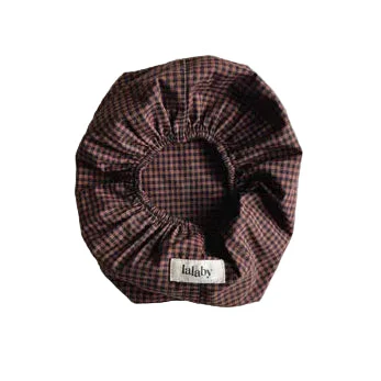 Lalaby Indigo Check Wet Wipe Cover - Image 2