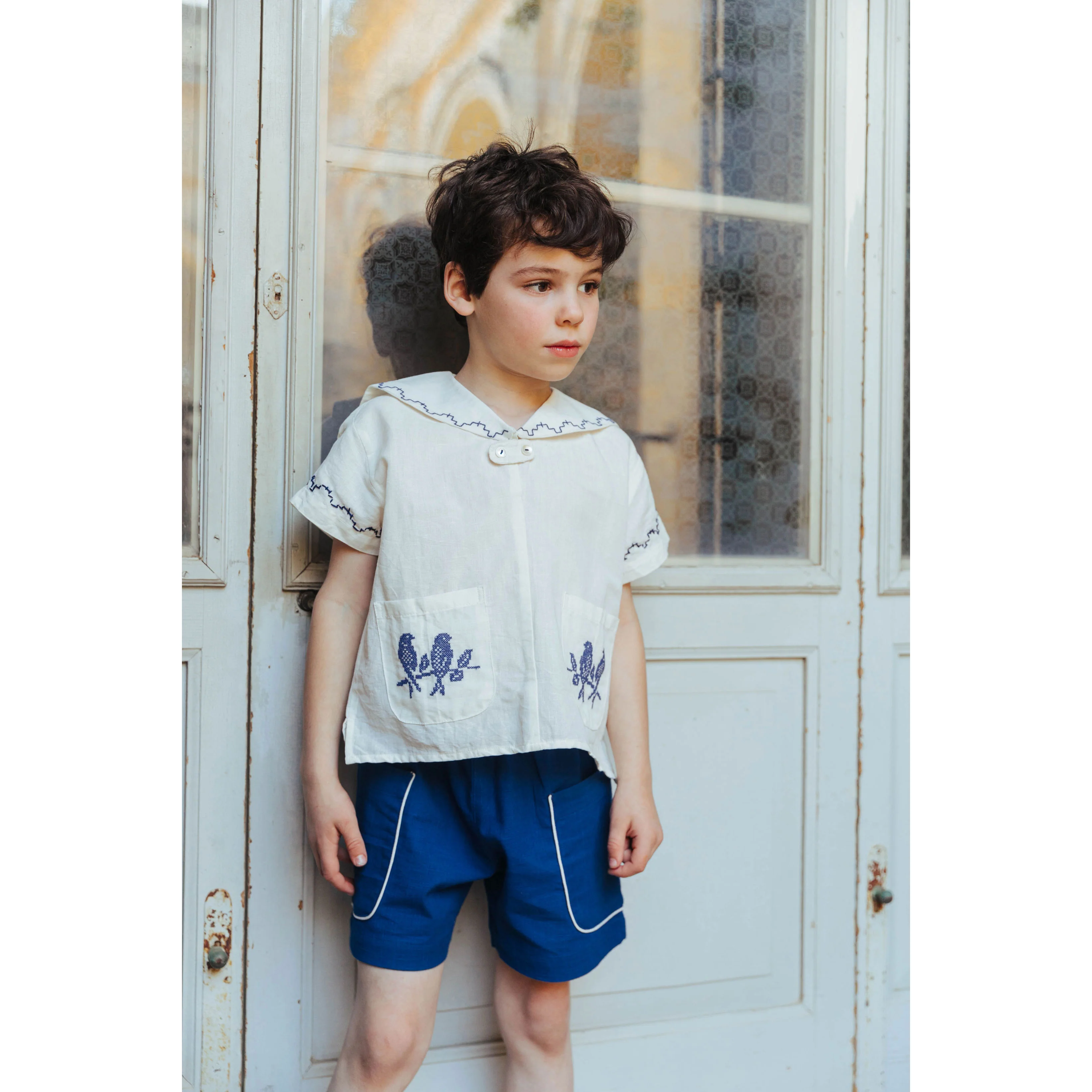 Lali Agean Blue Birch Shorts - Image 2
