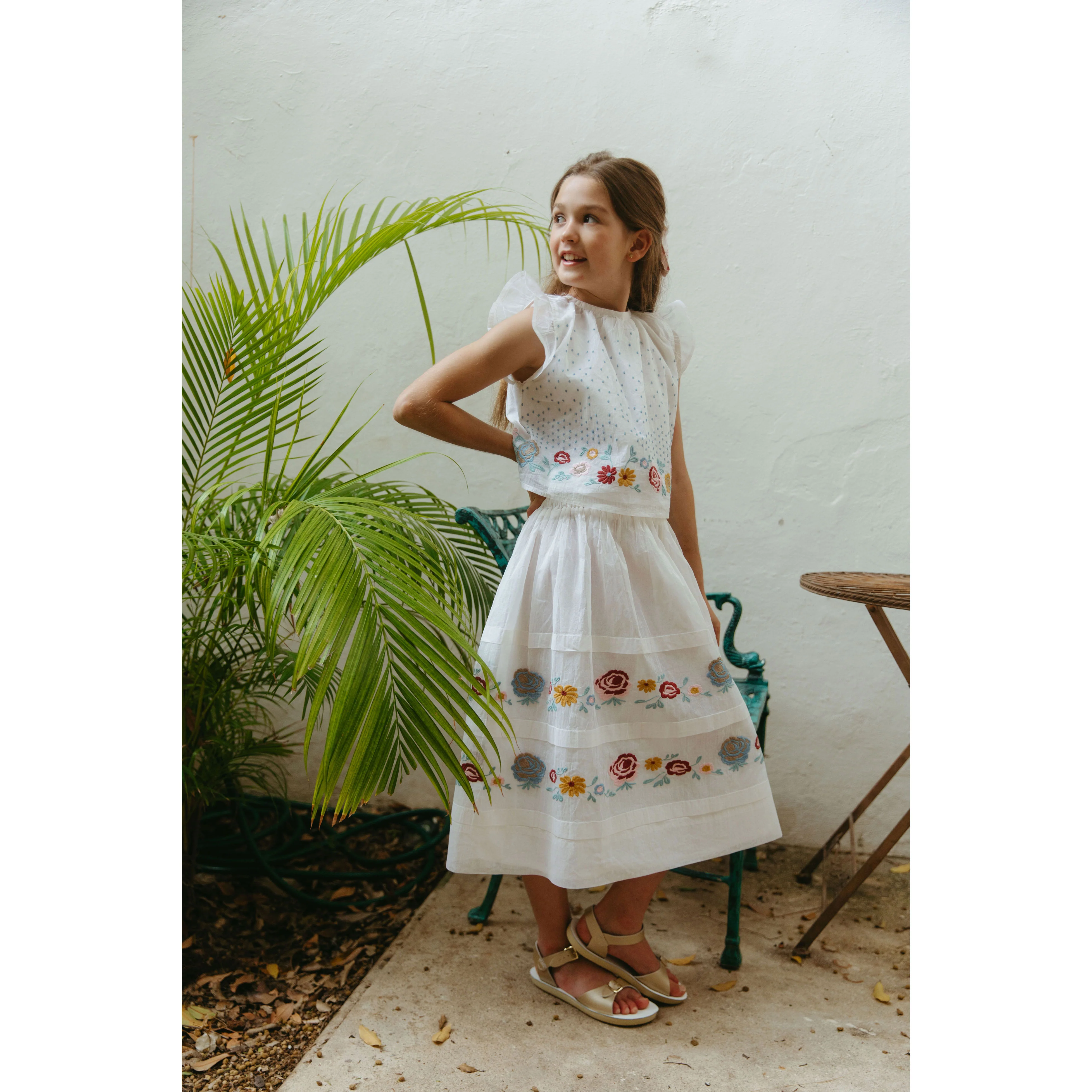 Lali Antique White Alma Skirt Set - Image 2