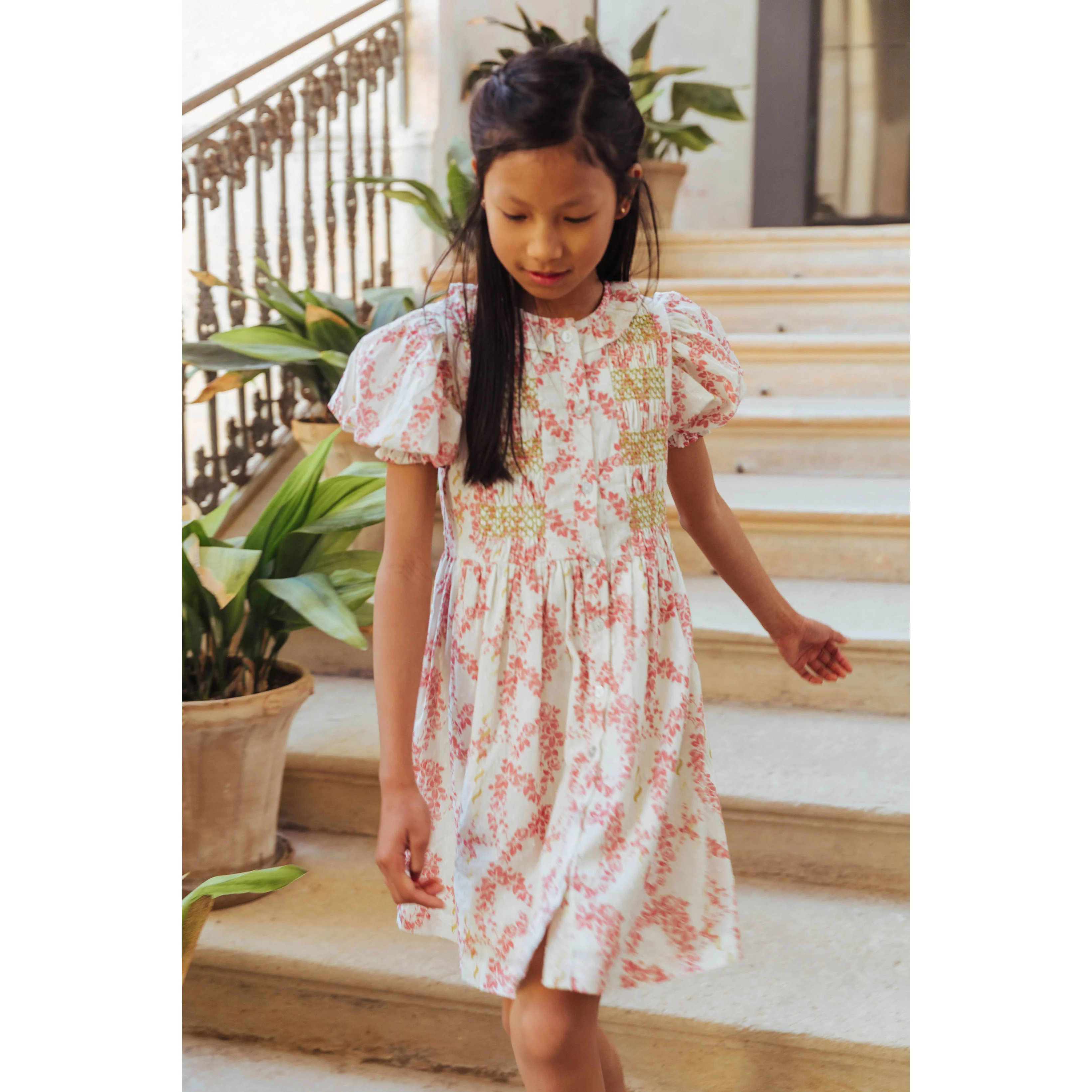Lali Climbing Roses Print Ivy Dress - Image 2