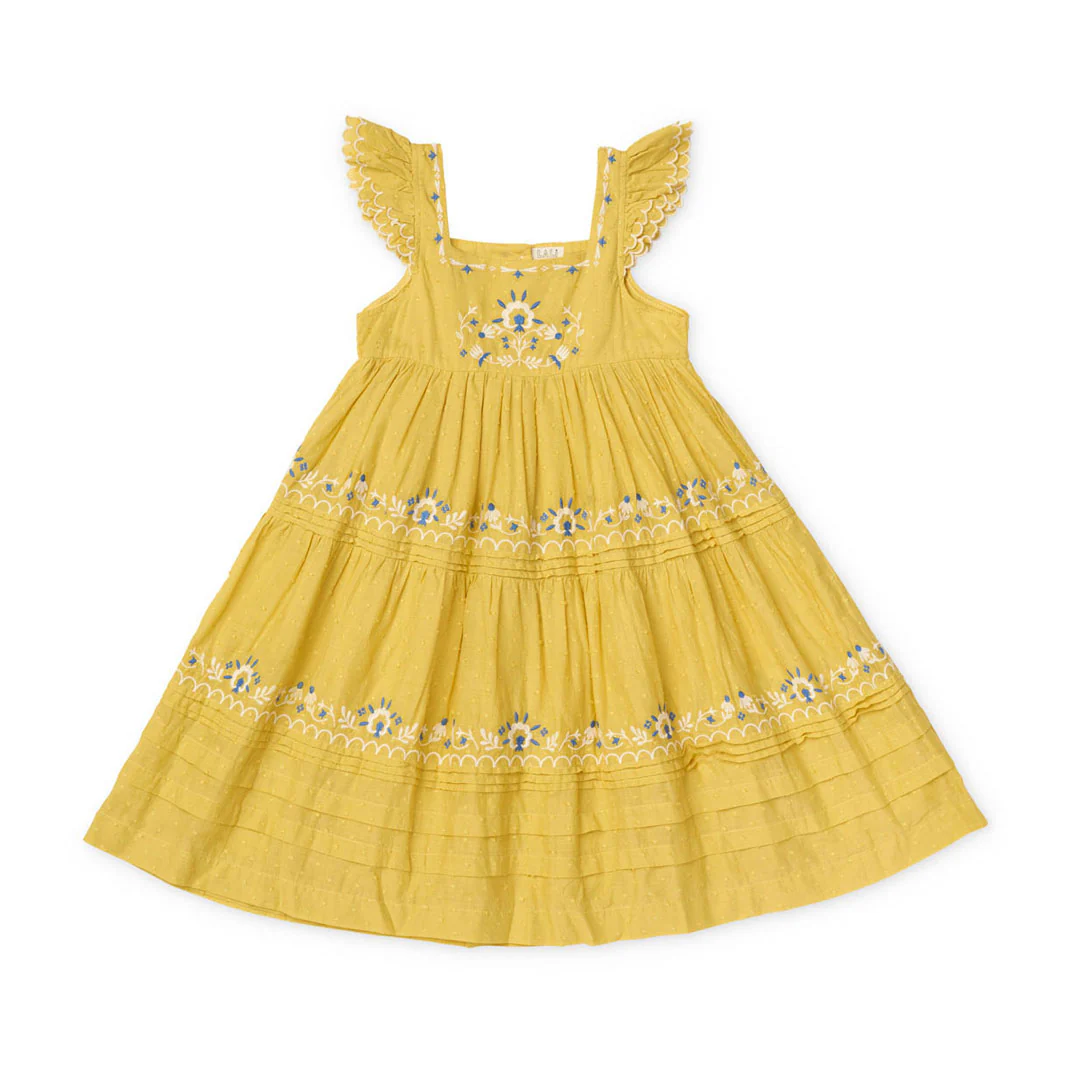 Lali Misted Yellow Nanette Dress
