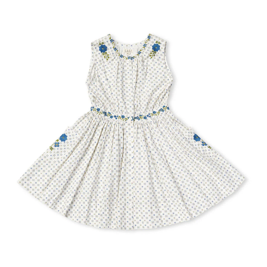 Lali Tile Print Claudette Dress