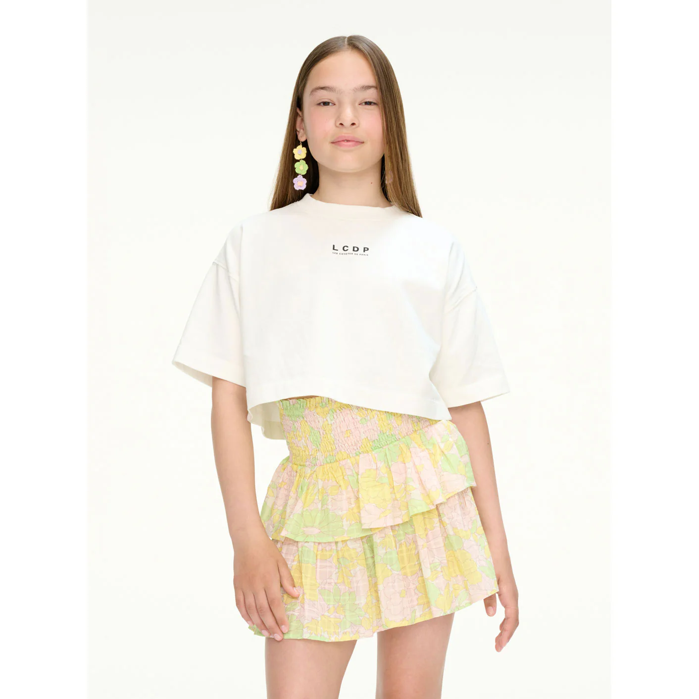 Les Coyotes De Paris Off White Oversized Logo T-Shirt - Image 3