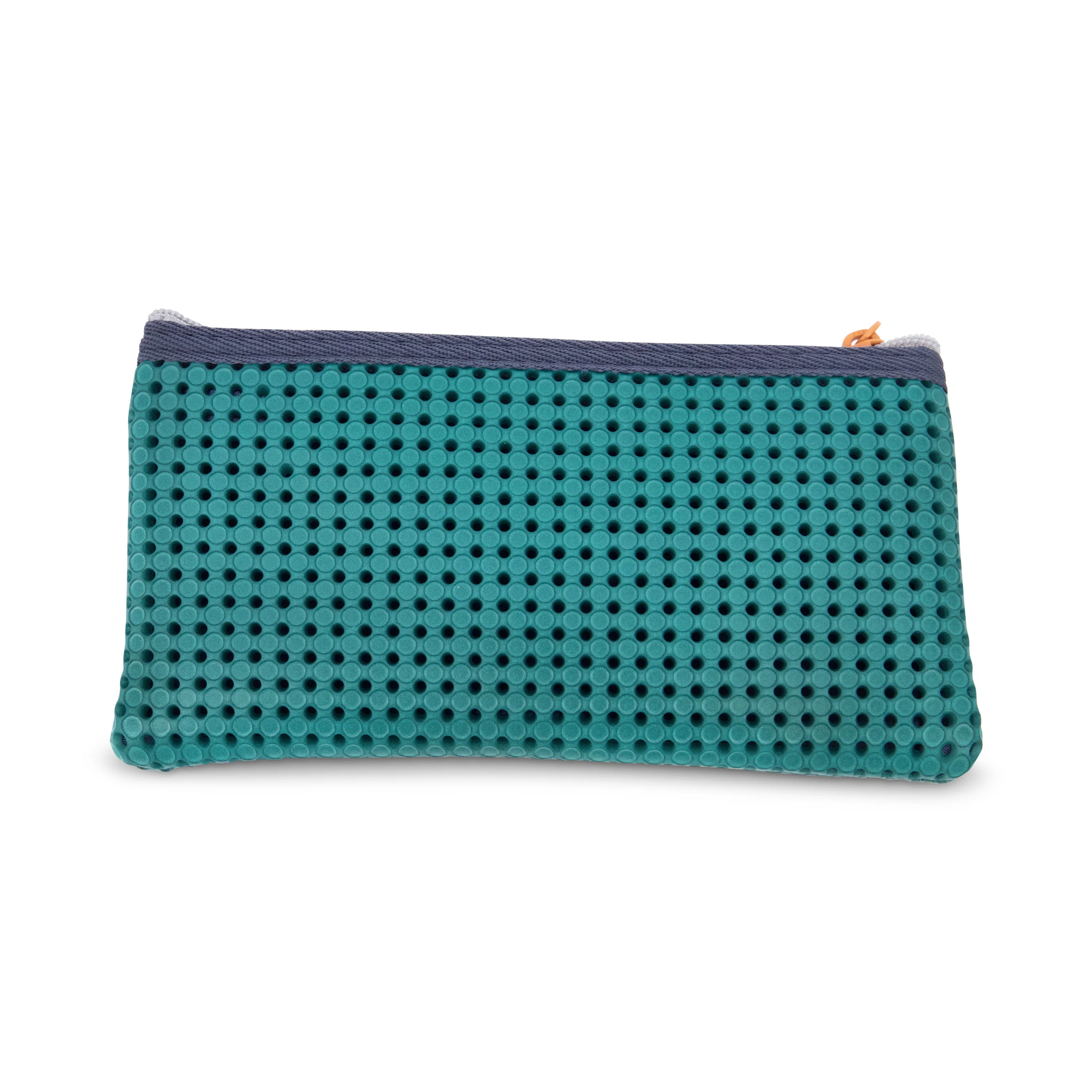 Light + Nine Flat Pencil Pouch Multi Green - Image 2