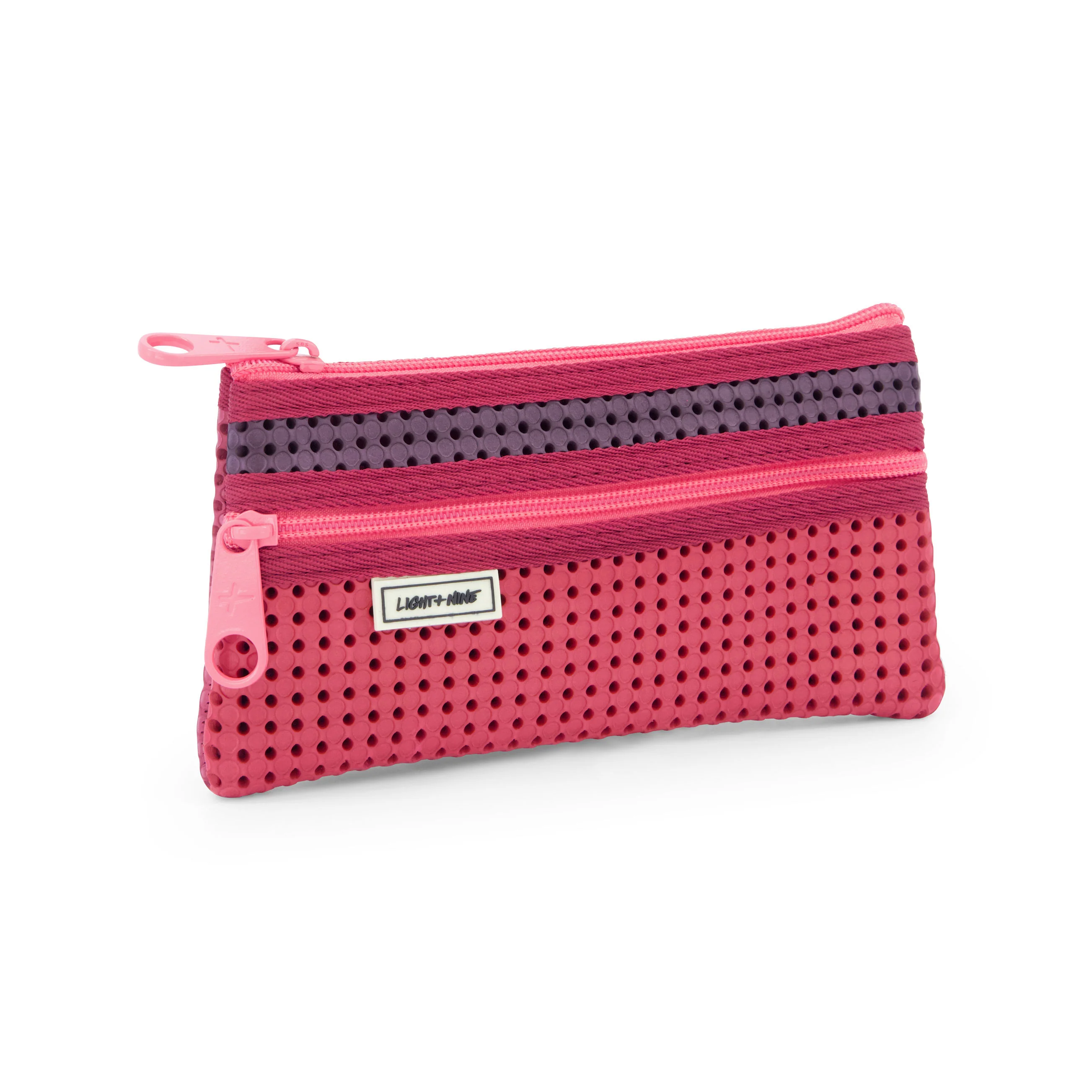 Light + Nine Flat Pencil Pouch Multi Rose - Image 2