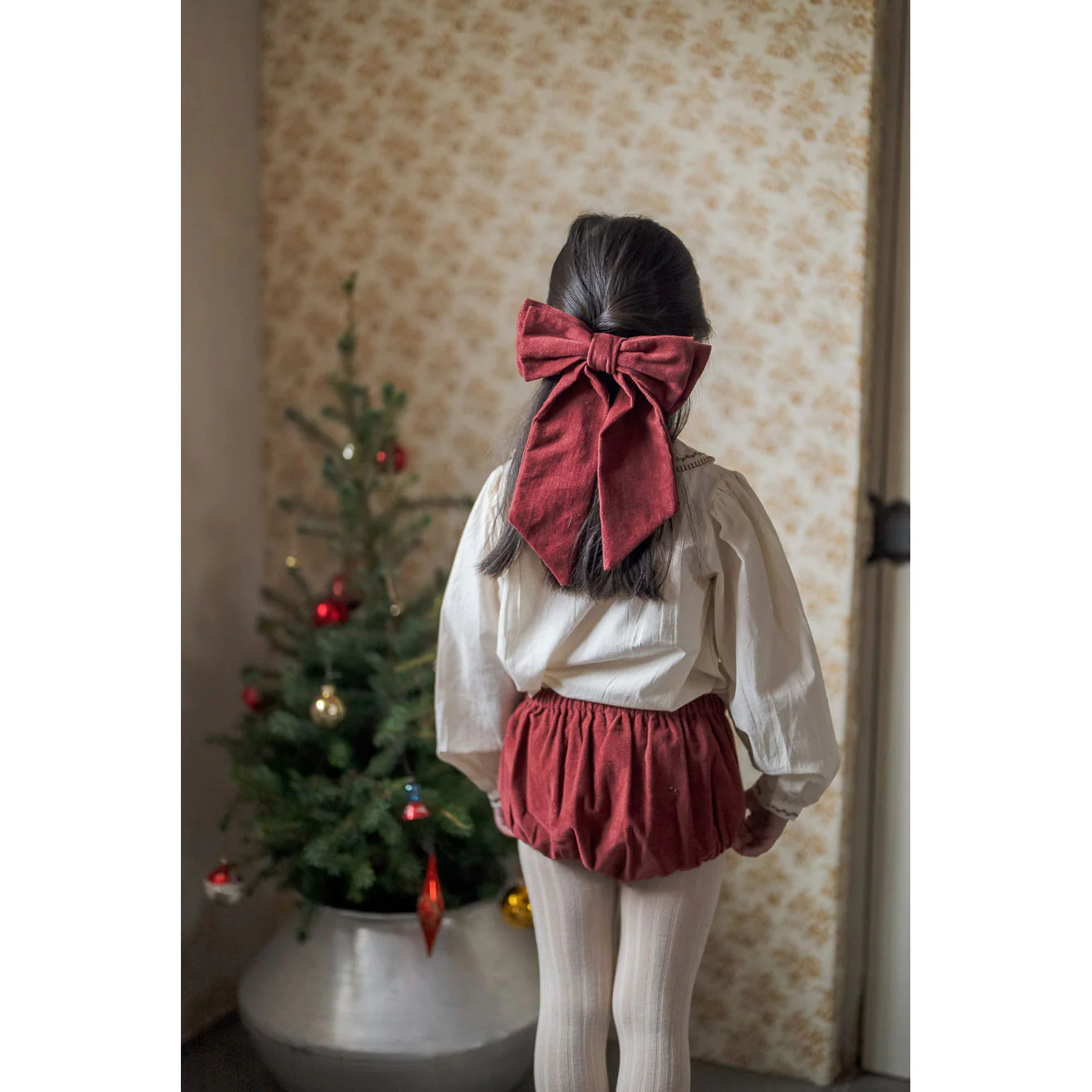 Little Cotton Clothes Apple Butter Velvet Dorrit Bloomers - Image 4