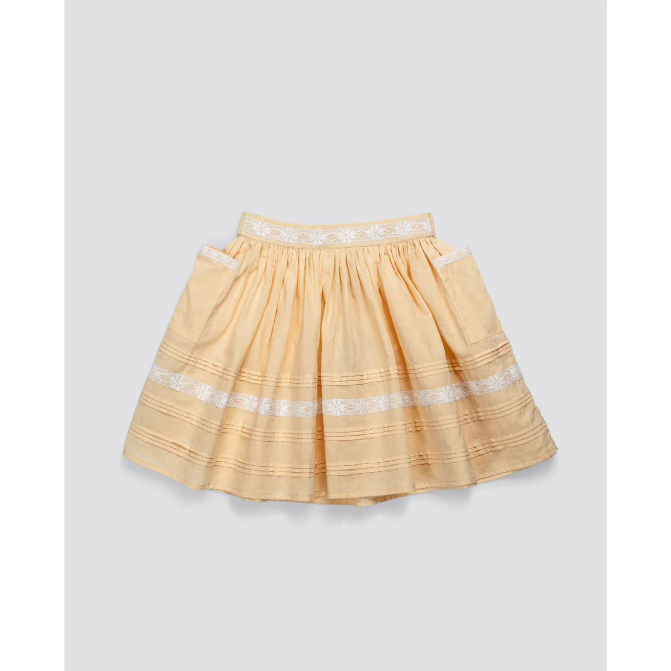 Little Cotton Clothes Butter Yellow Ira Skirt