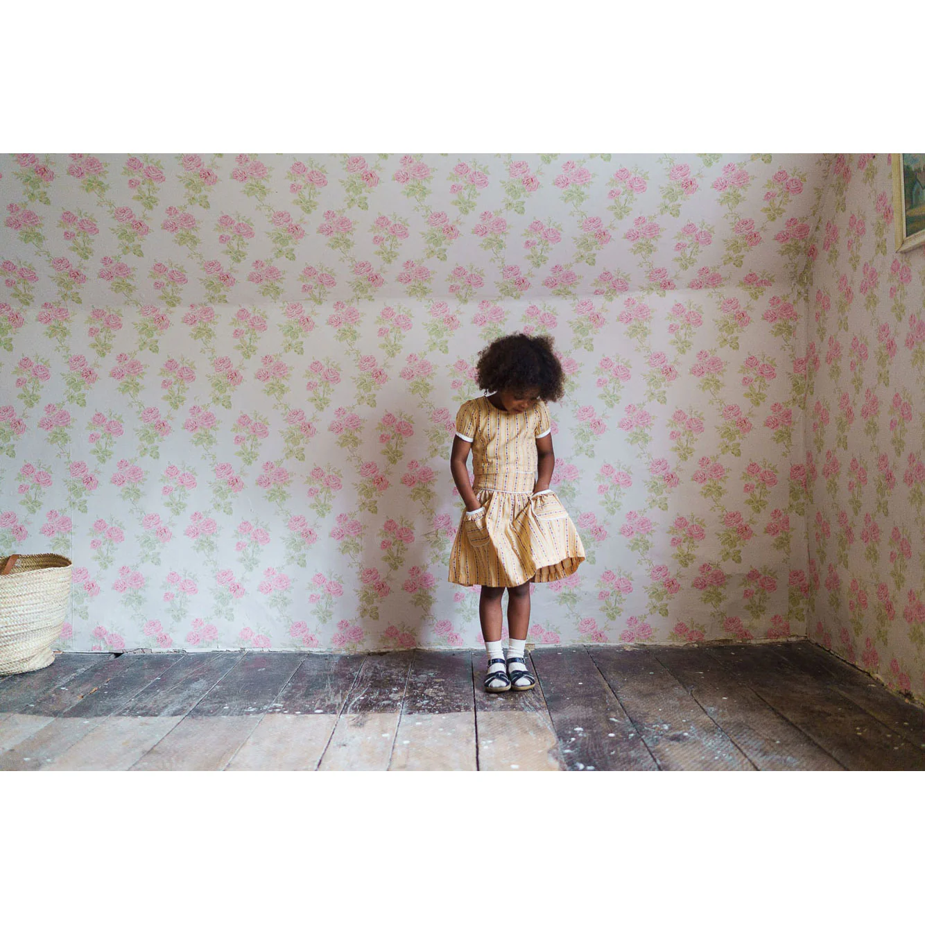 Little Cotton Clothes Buttercup Floral Birdie Skirt - Image 2
