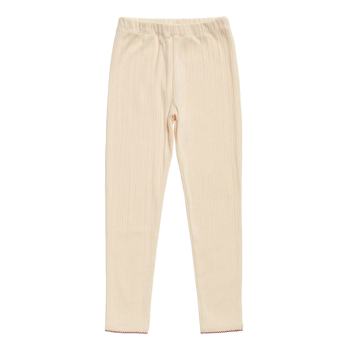 Little Cotton Clothes Buttermilk Pointelle Pyjamas - Image 3