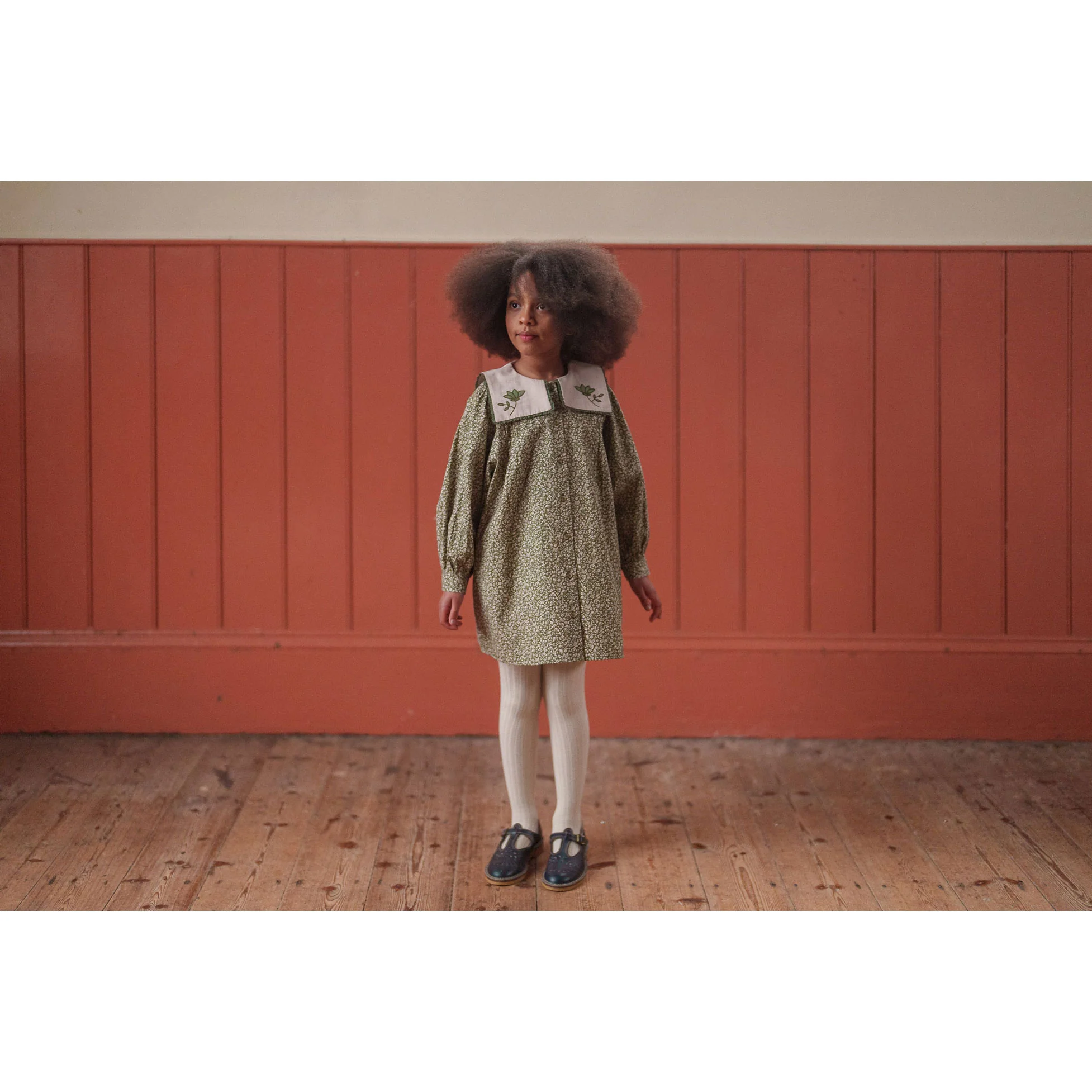 Little Cotton Clothes Combe Floral Malia Dress - Image 2