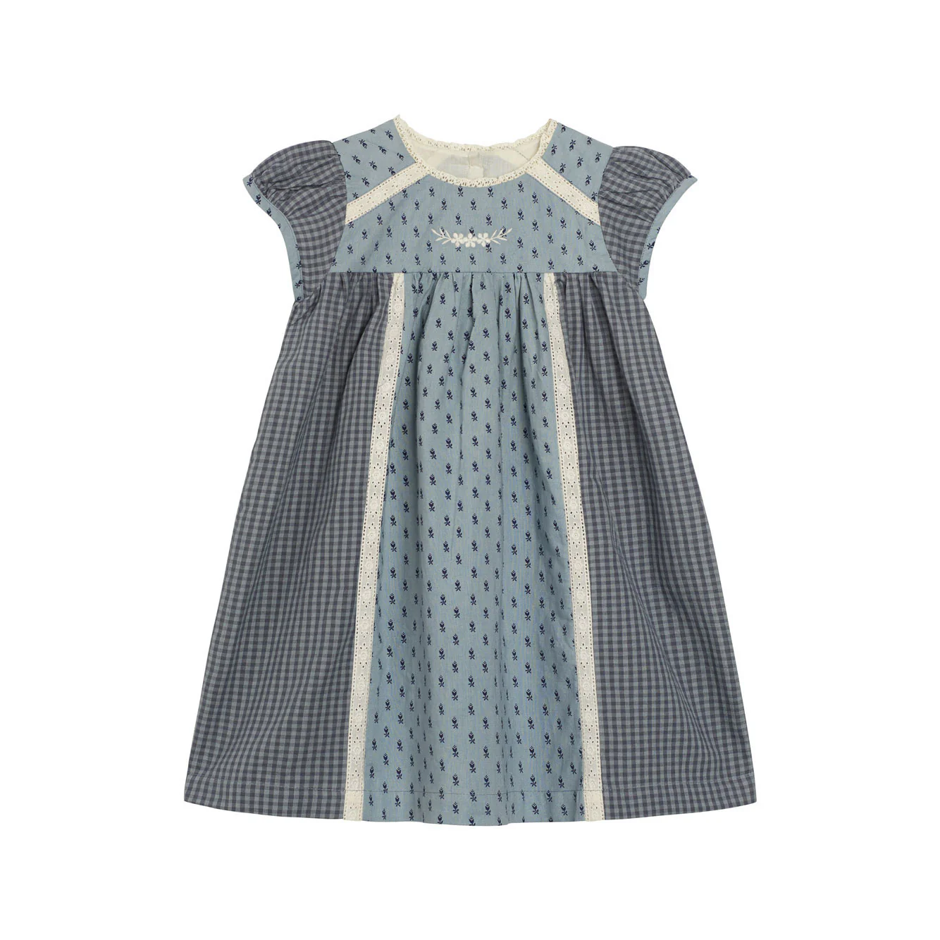 Little Cotton Clothes Dorest Floral Organic Nessa Dress