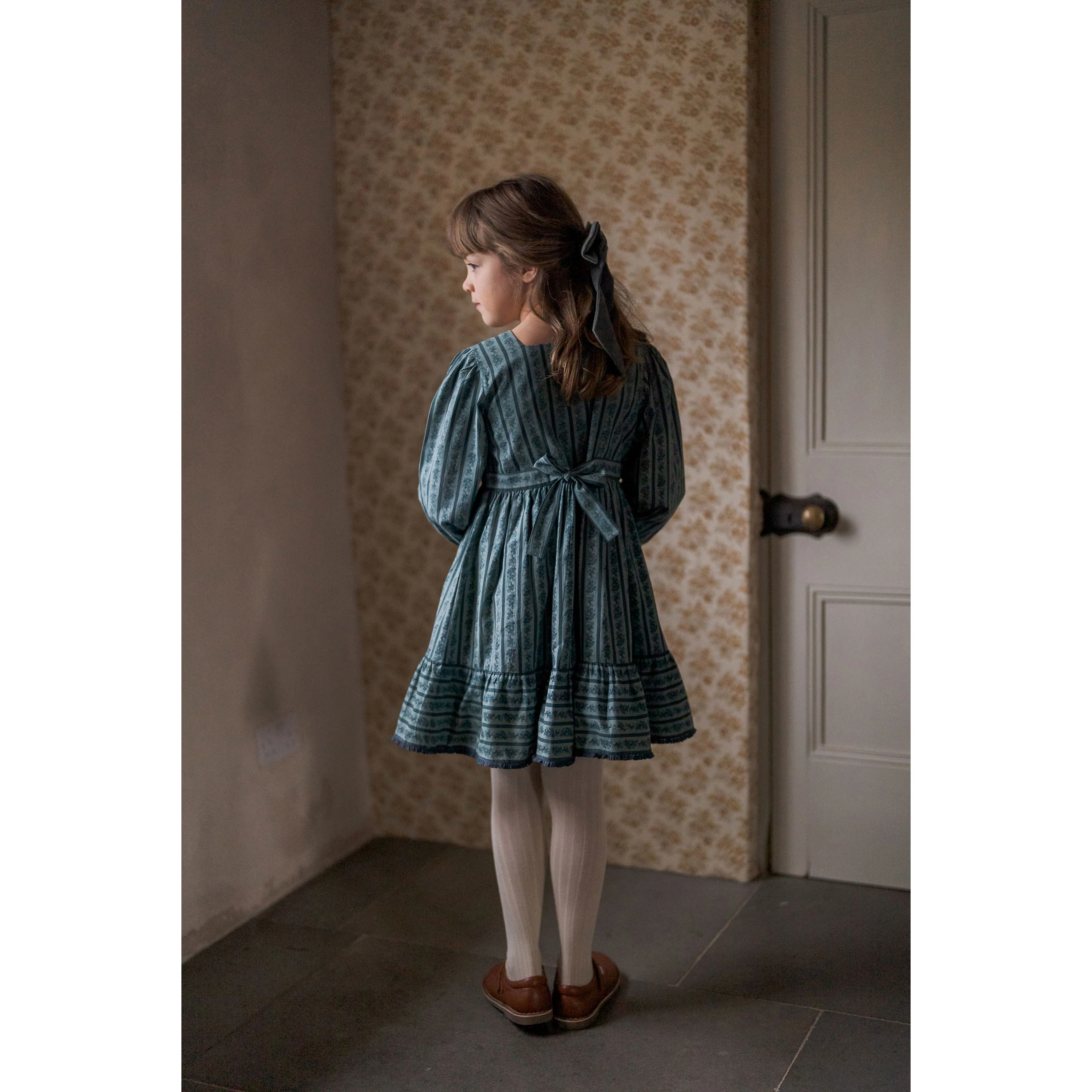 Little Cotton Clothes Garland Floral Ruth Dress - Image 4