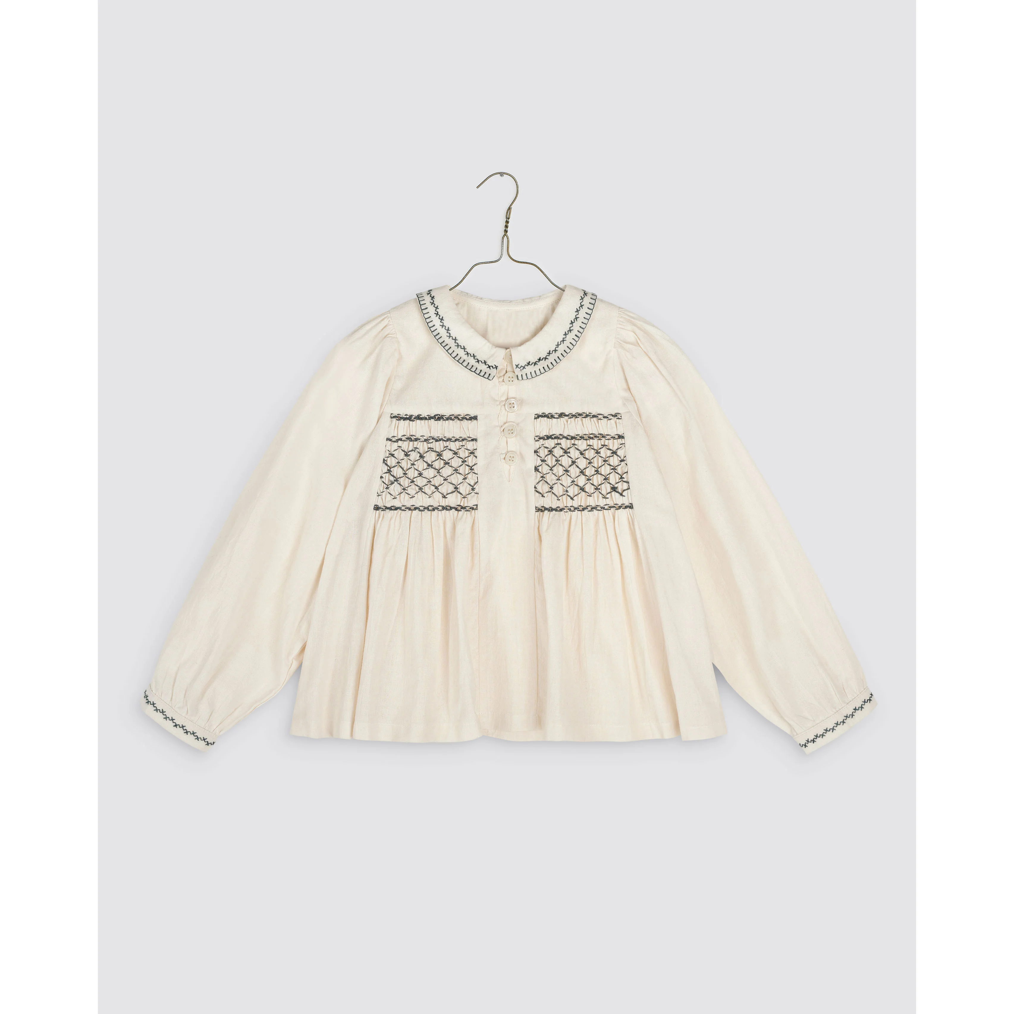 Little Cotton Clothes Gracie Smocked Blouse