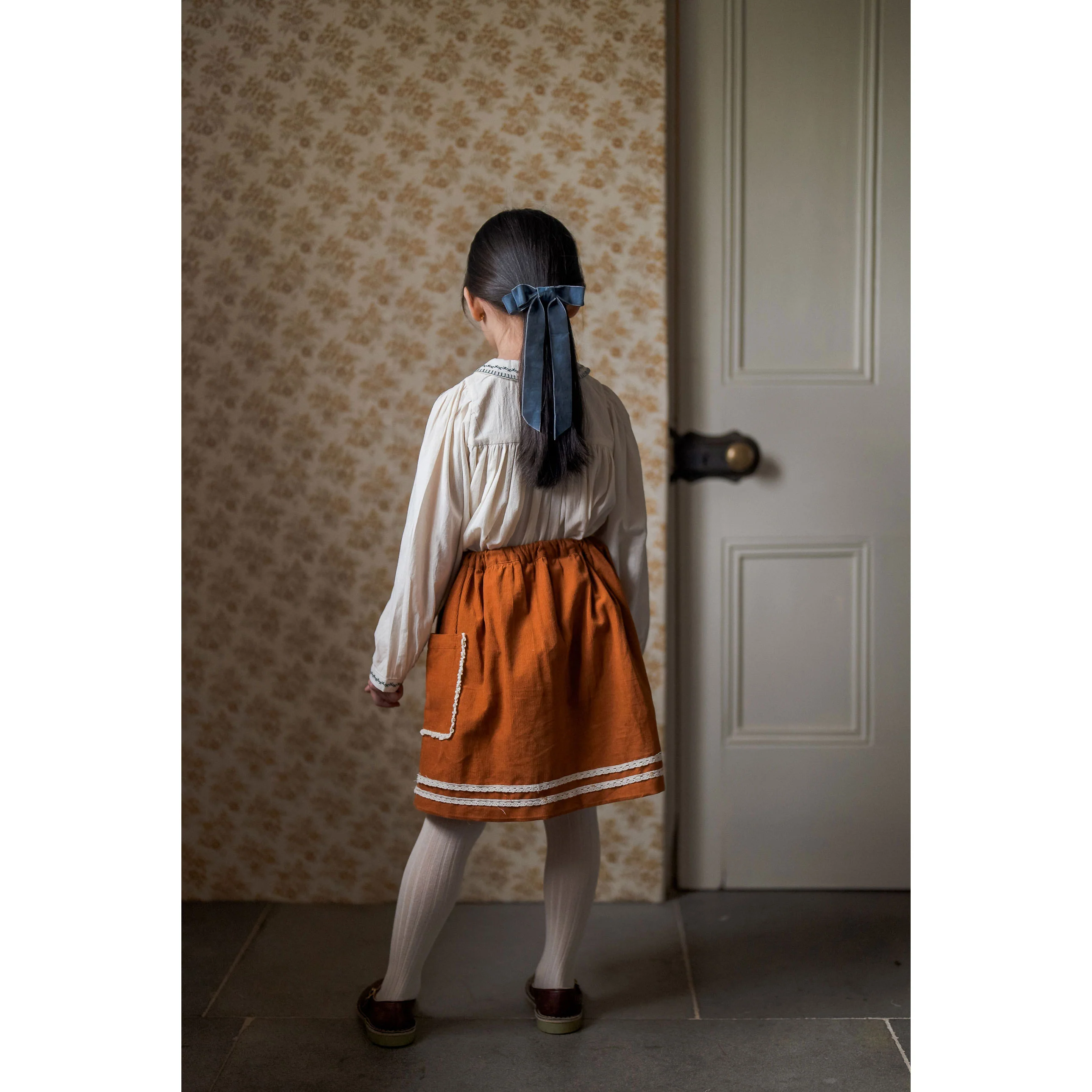 Little Cotton Clothes Gracie Smocked Blouse - Image 3