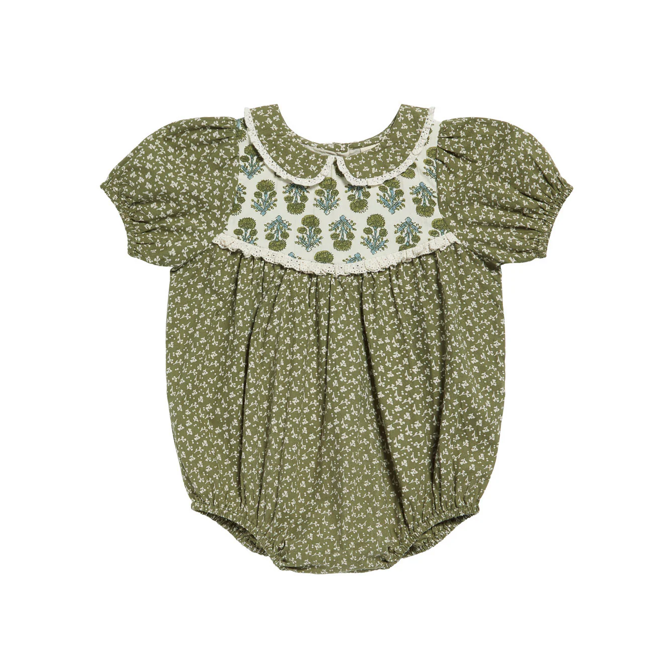 Little Cotton Clothes Hawthorn Floral Emile Romper