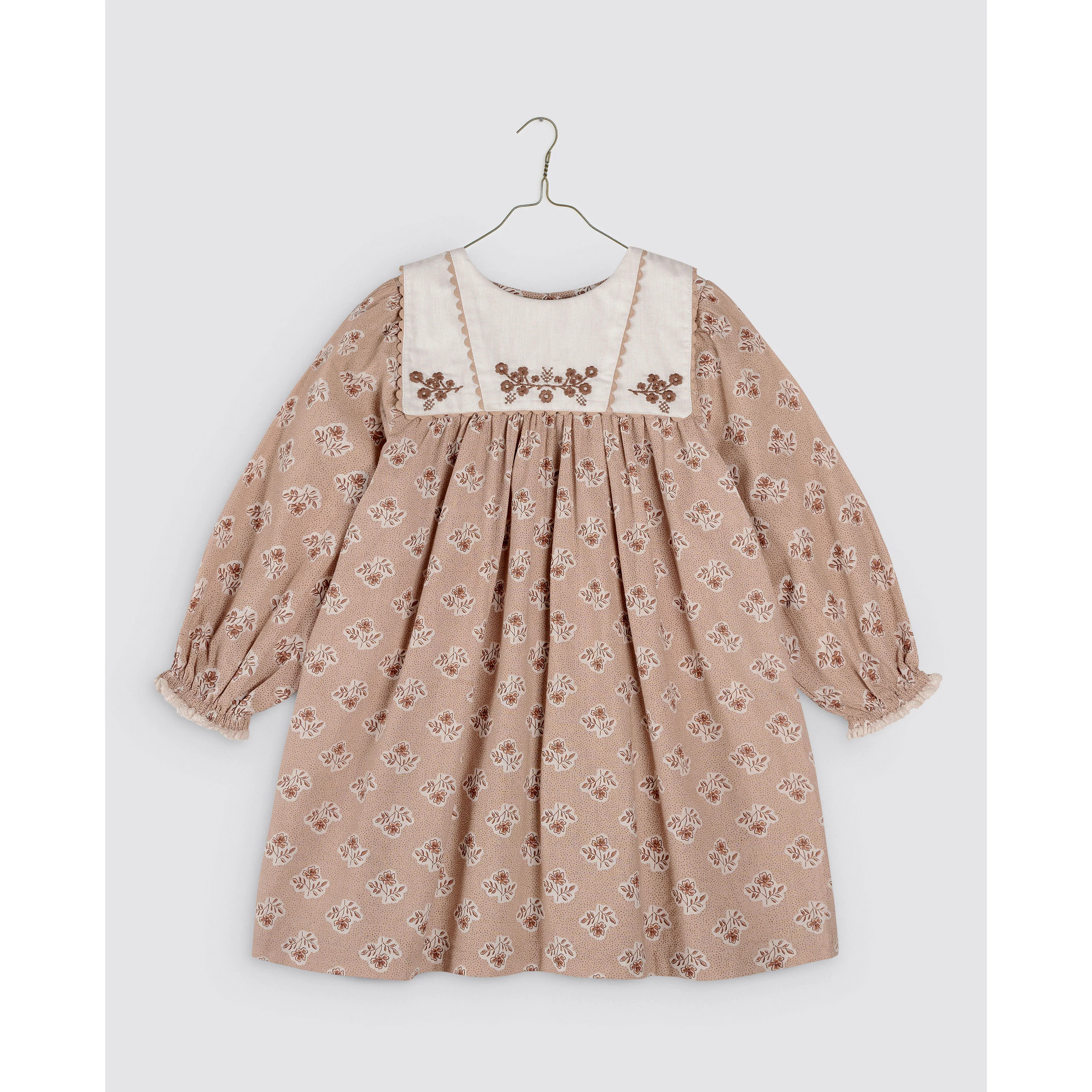 Little Cotton Clothes Hollyhock Floral Della Dress