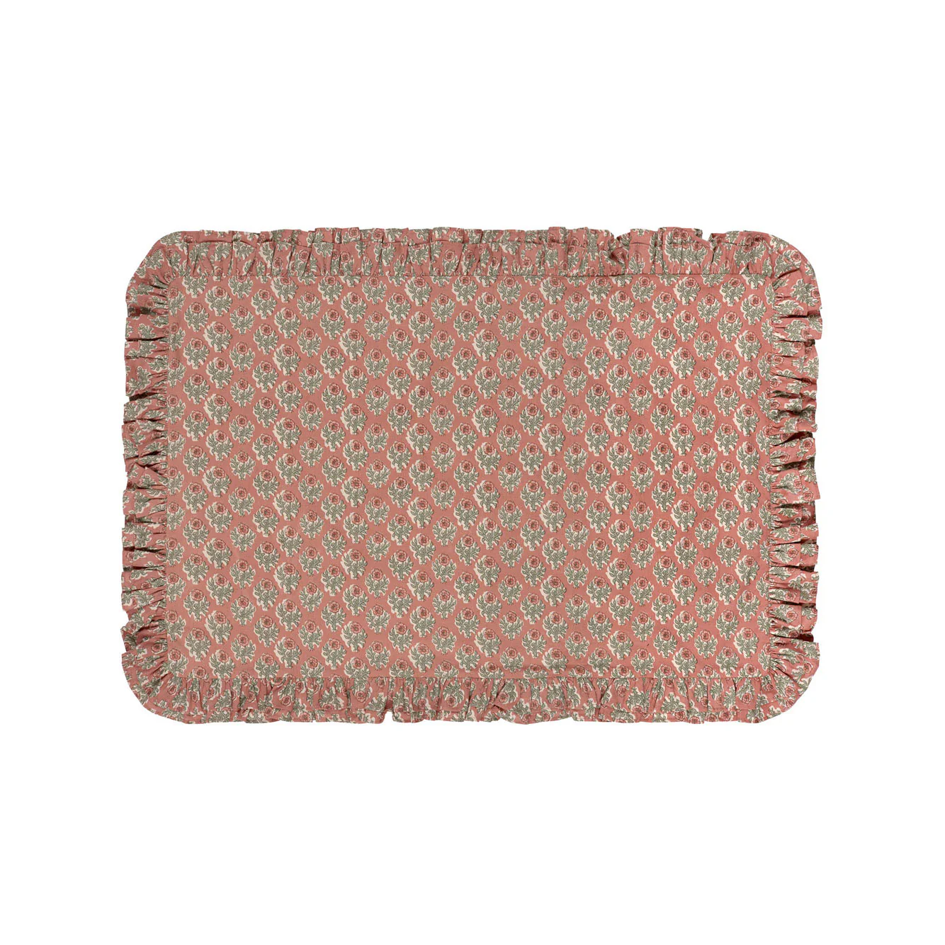 Little Cotton Clothes Jam Floral Organic Pillowcase