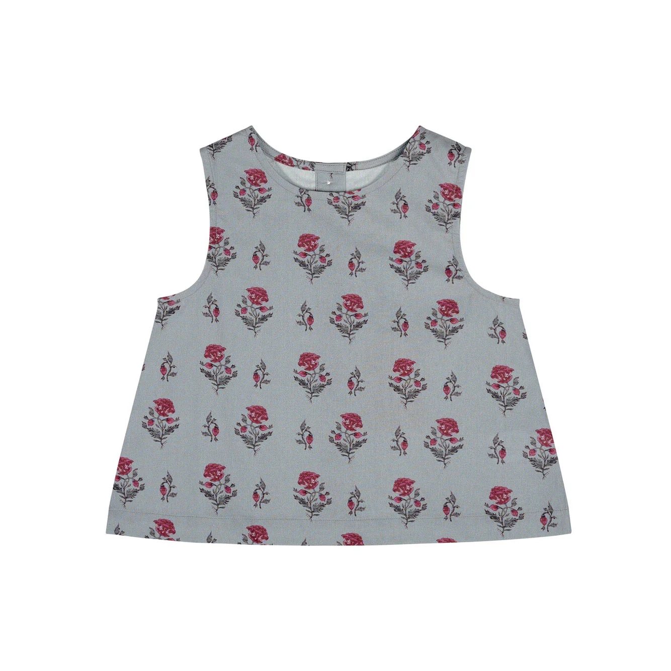 Little Cotton Clothes Juniper Floral Organic Hannah Blouse