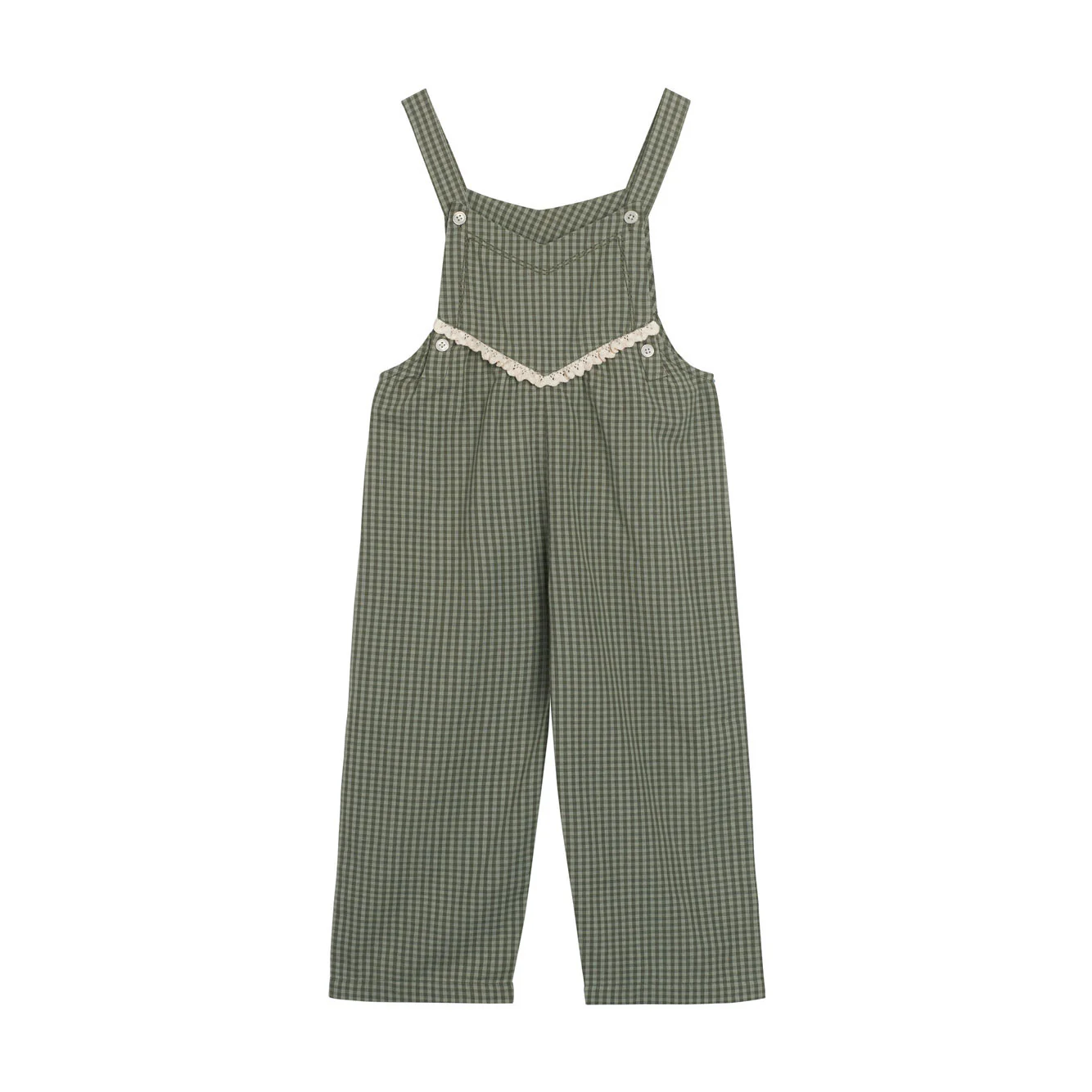 Little Cotton Clothes Little Green Organic Veronica Dungarees